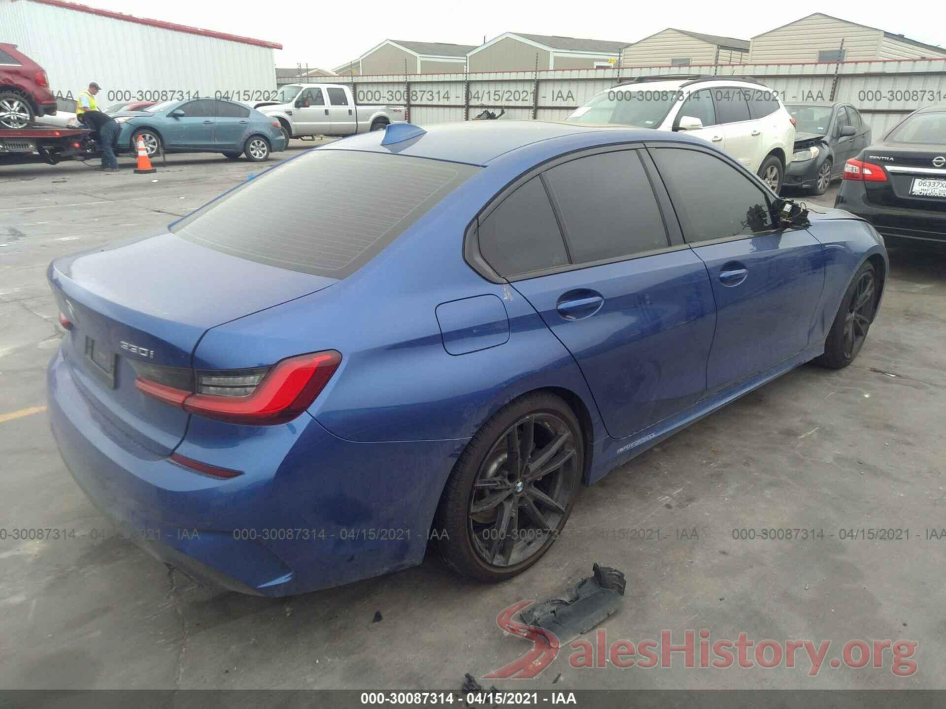 3MW5R1J06M8B56780 2021 BMW 3 SERIES