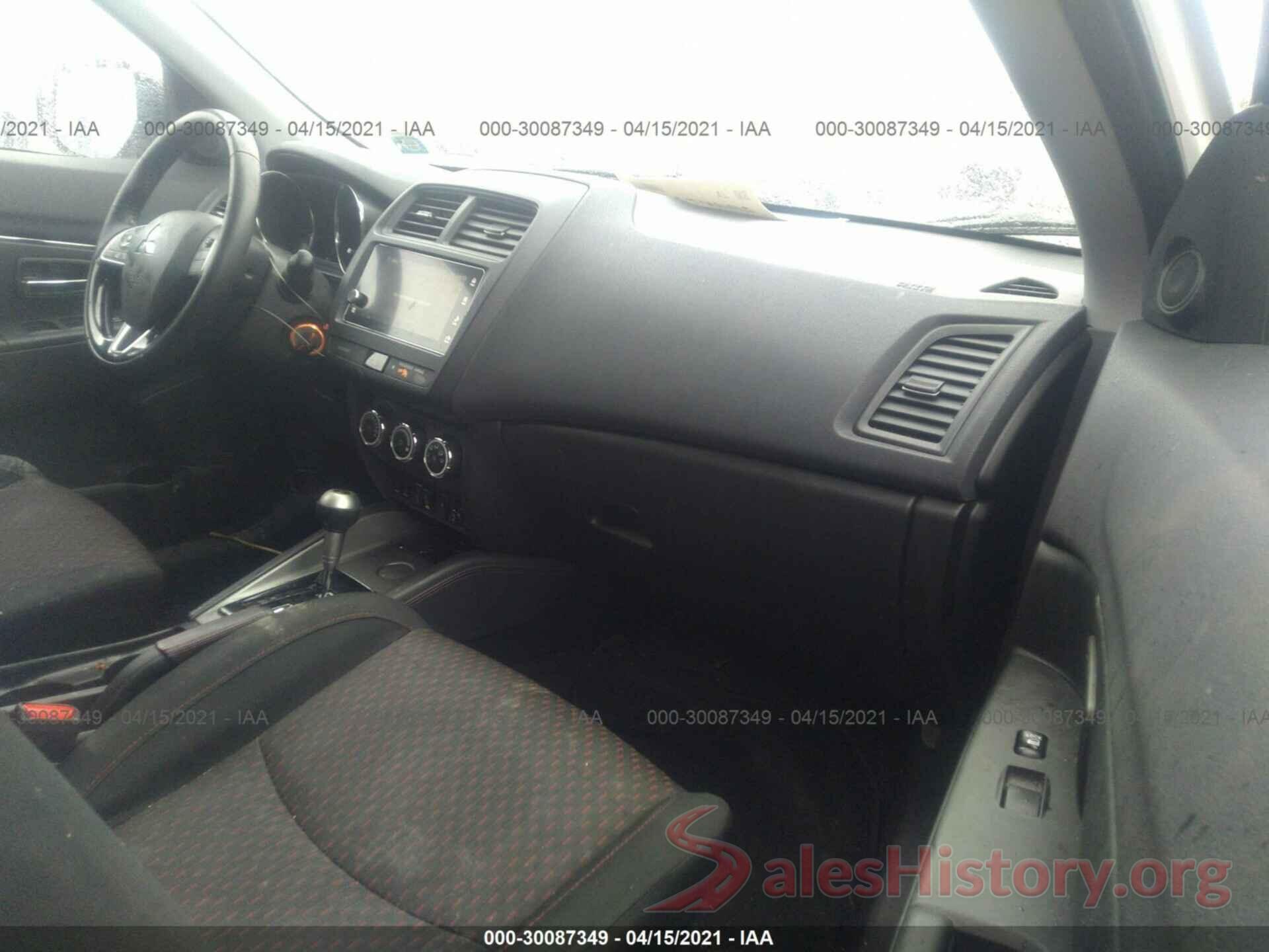 JA4AP3AUXKU008096 2019 MITSUBISHI OUTLANDER SPORT