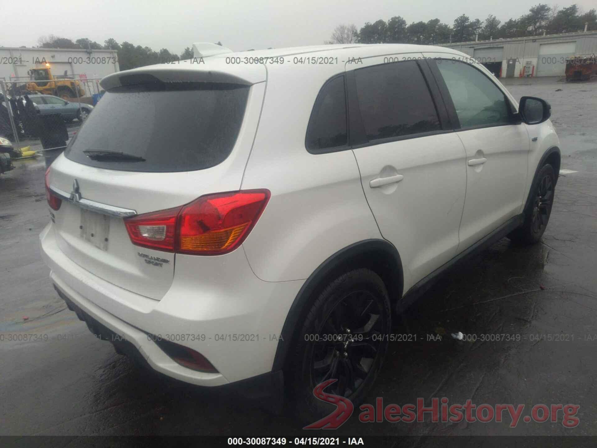 JA4AP3AUXKU008096 2019 MITSUBISHI OUTLANDER SPORT