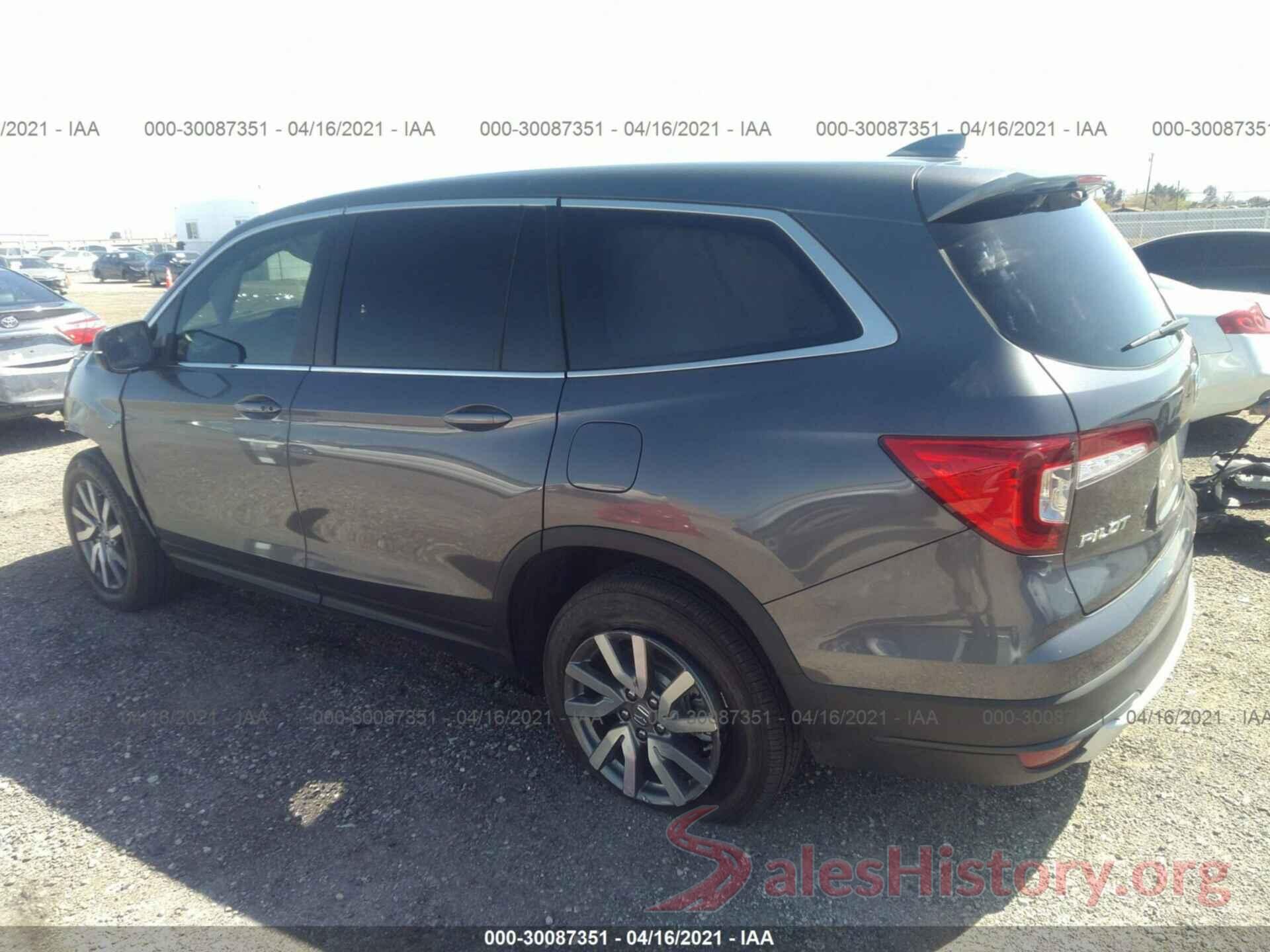 5FNYF5H54LB005285 2020 HONDA PILOT