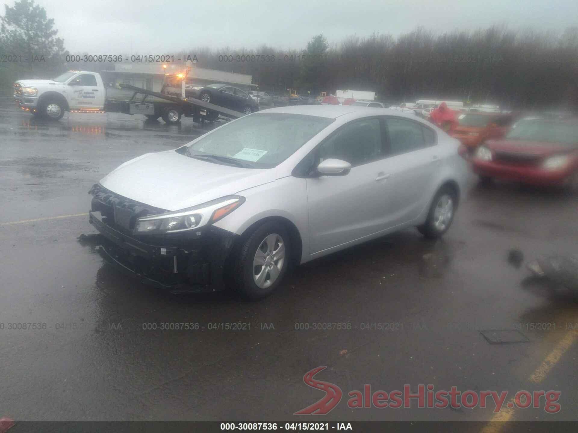 3KPFK4A77JE234541 2018 KIA FORTE