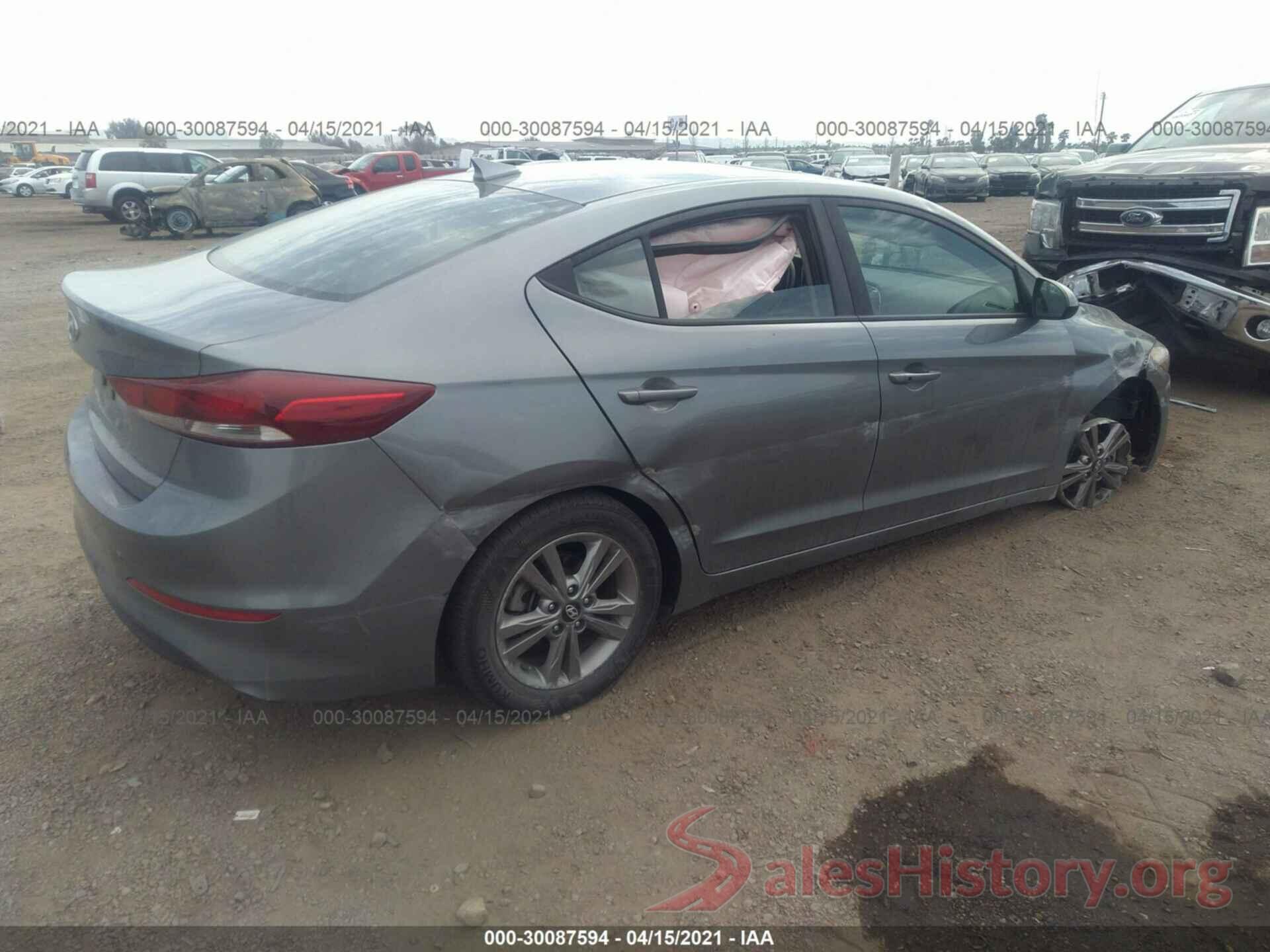 KMHD84LF0JU628583 2018 HYUNDAI ELANTRA