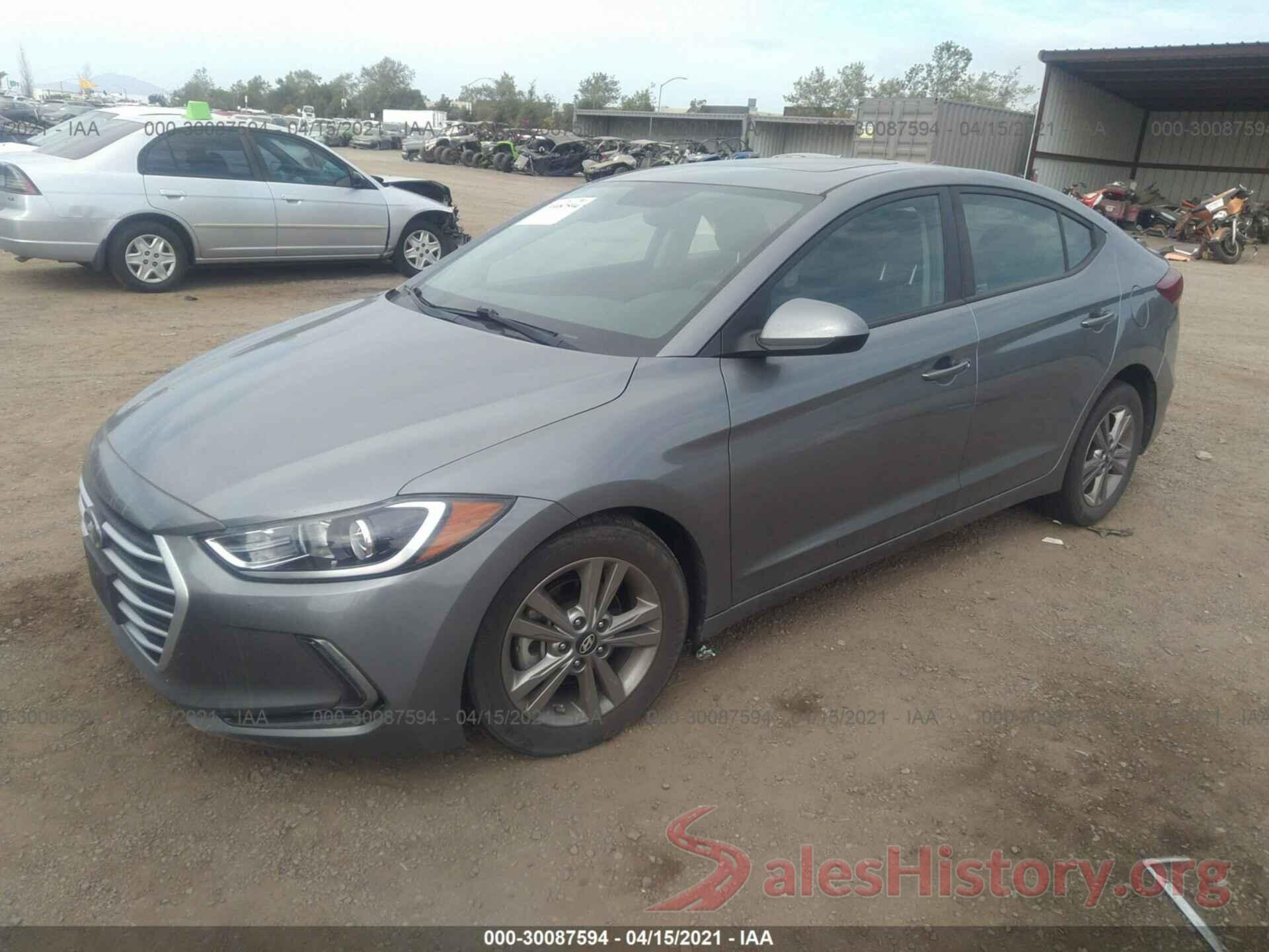 KMHD84LF0JU628583 2018 HYUNDAI ELANTRA