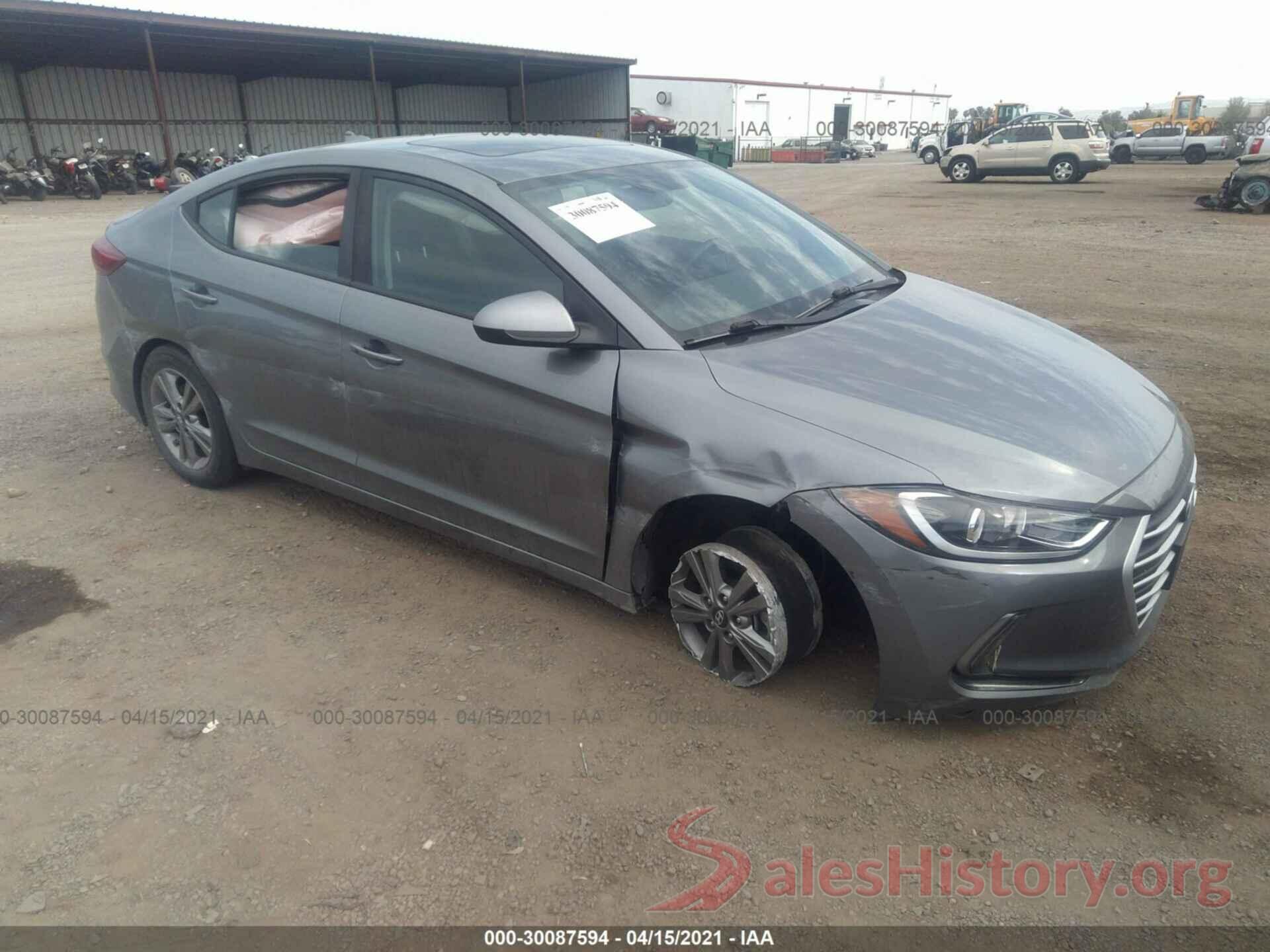 KMHD84LF0JU628583 2018 HYUNDAI ELANTRA