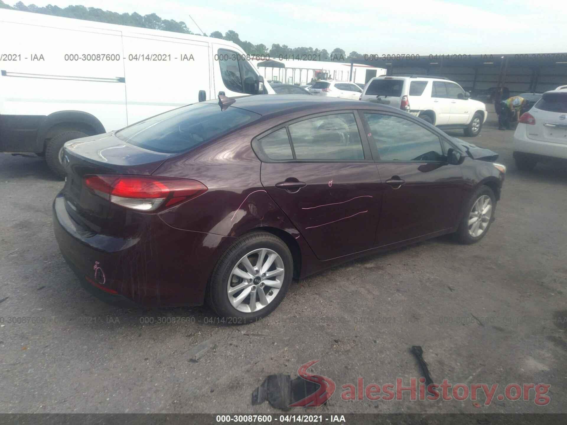 3KPFL4A7XHE150205 2017 KIA FORTE