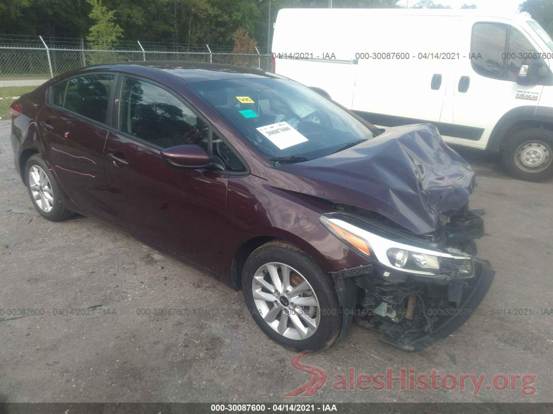 3KPFL4A7XHE150205 2017 KIA FORTE