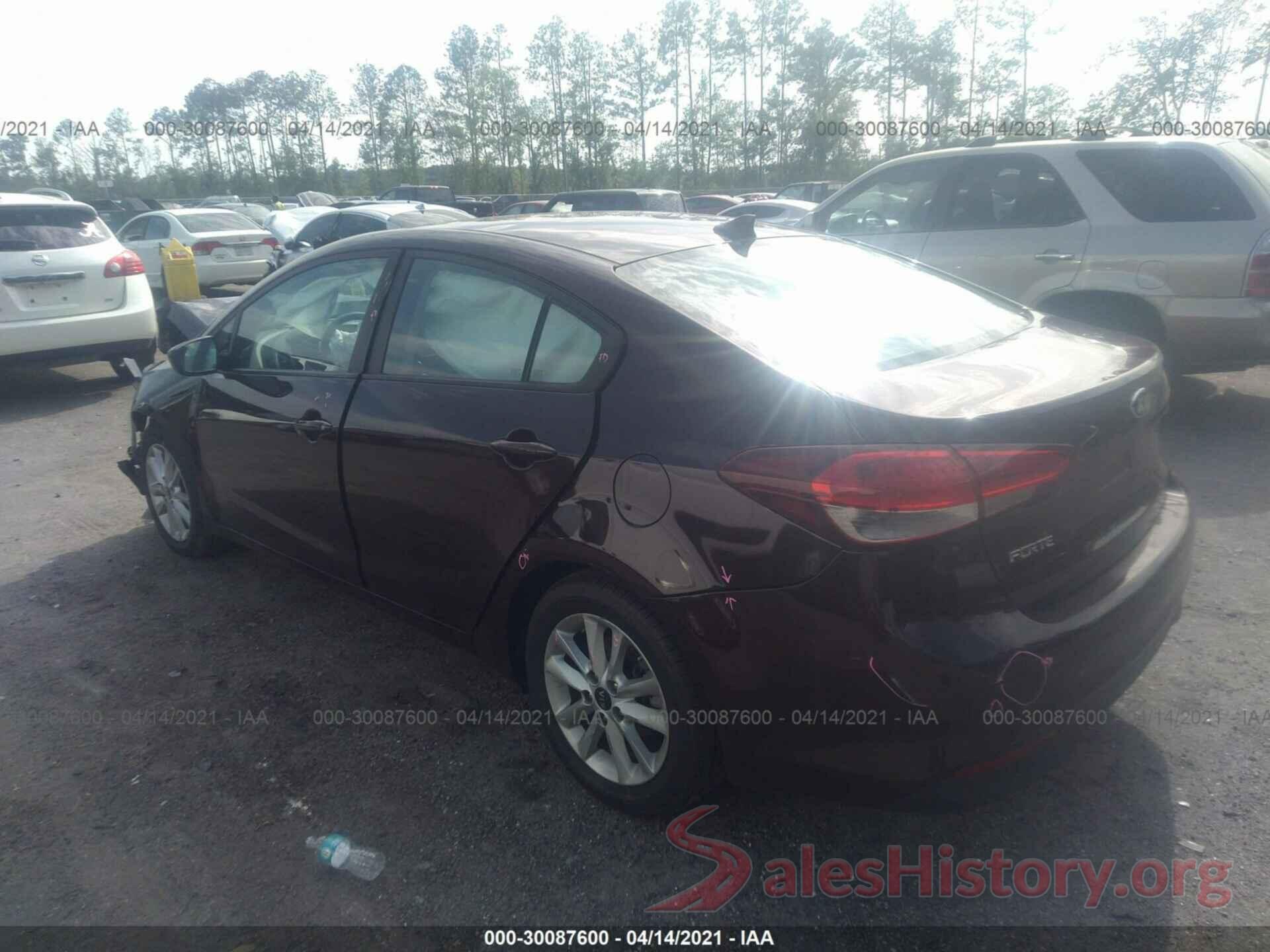 3KPFL4A7XHE150205 2017 KIA FORTE