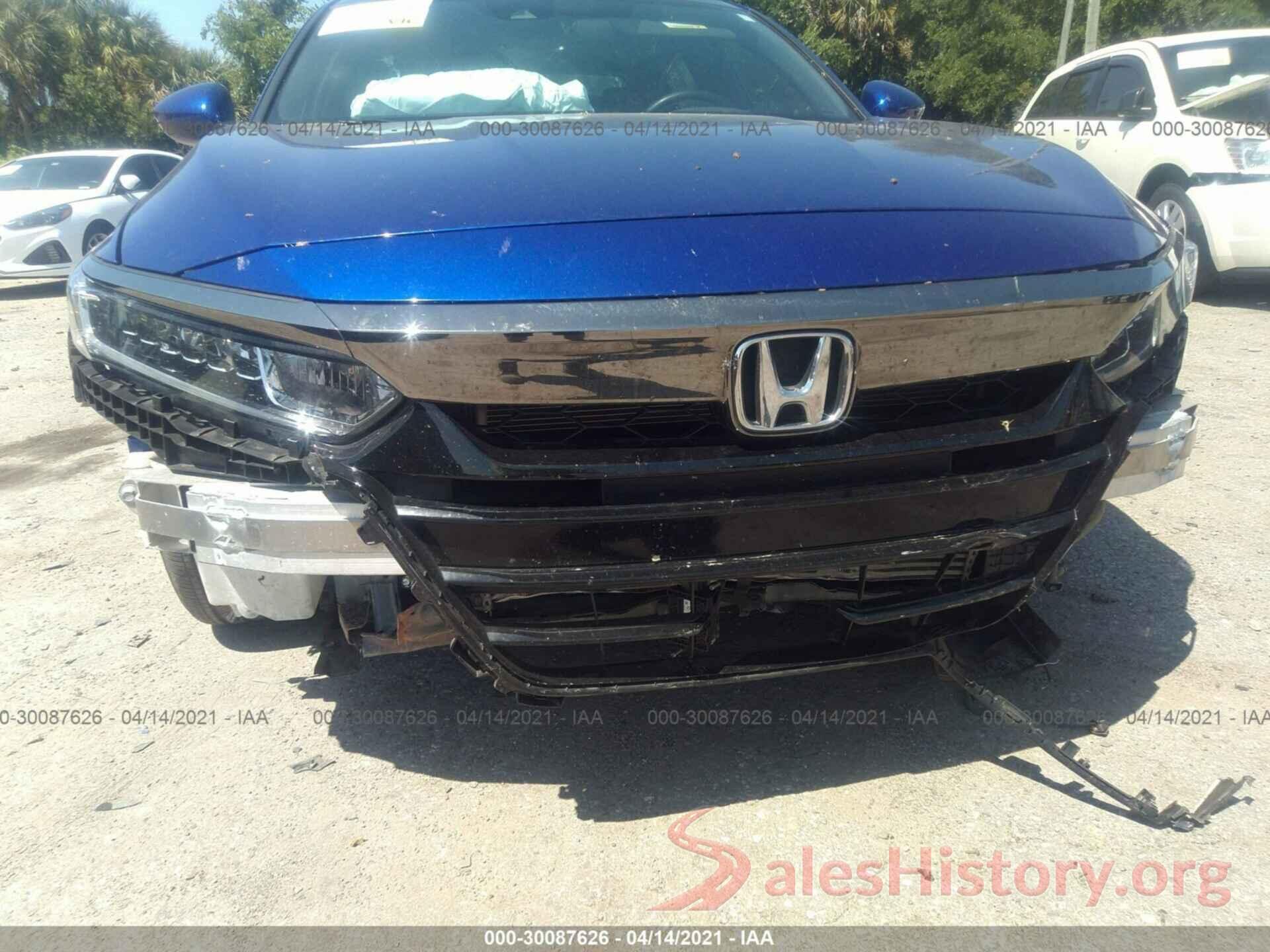 1HGCV2F30KA011980 2019 HONDA ACCORD SEDAN