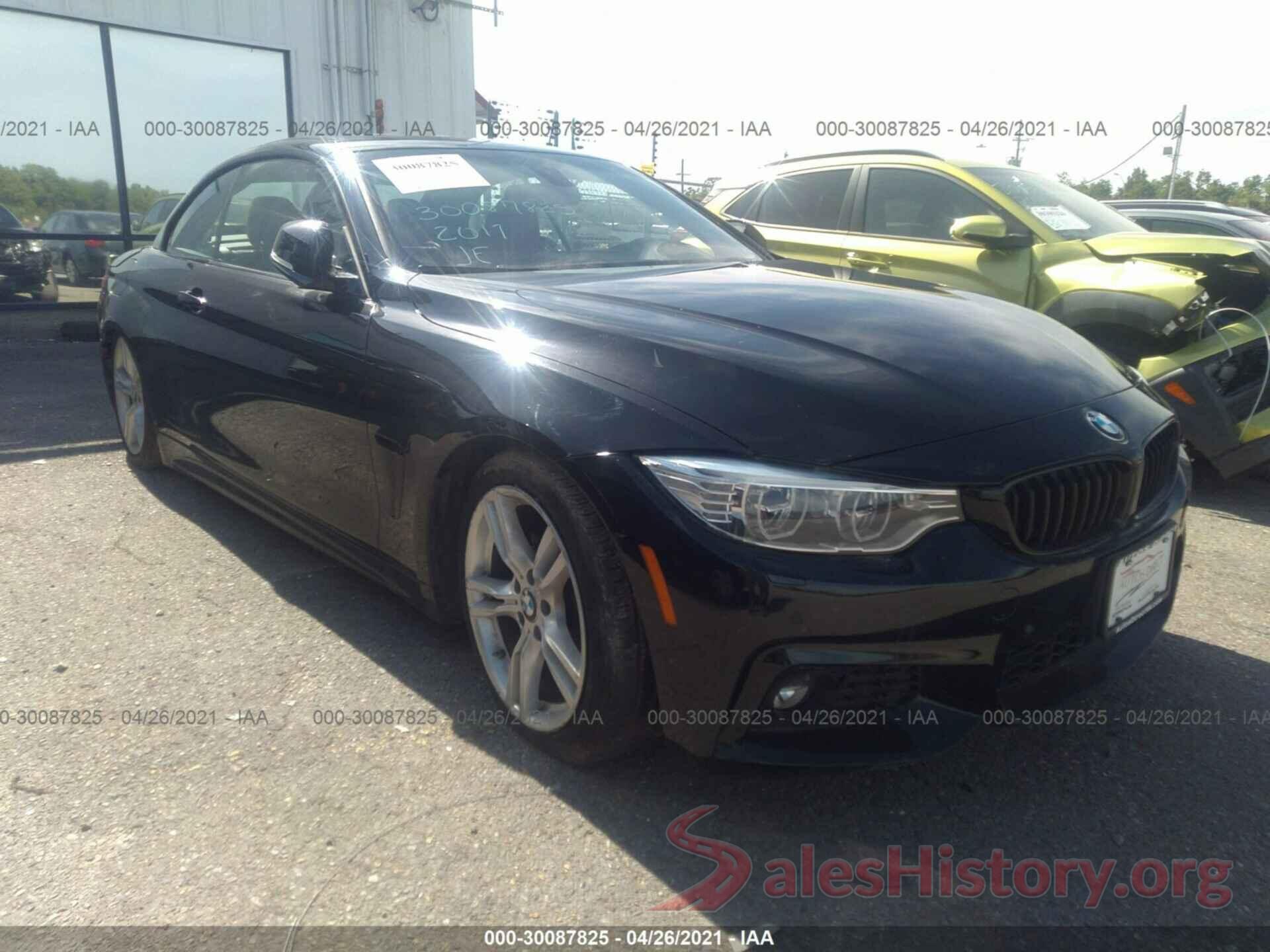 WBA4U9C58H5D44062 2017 BMW 4 SERIES