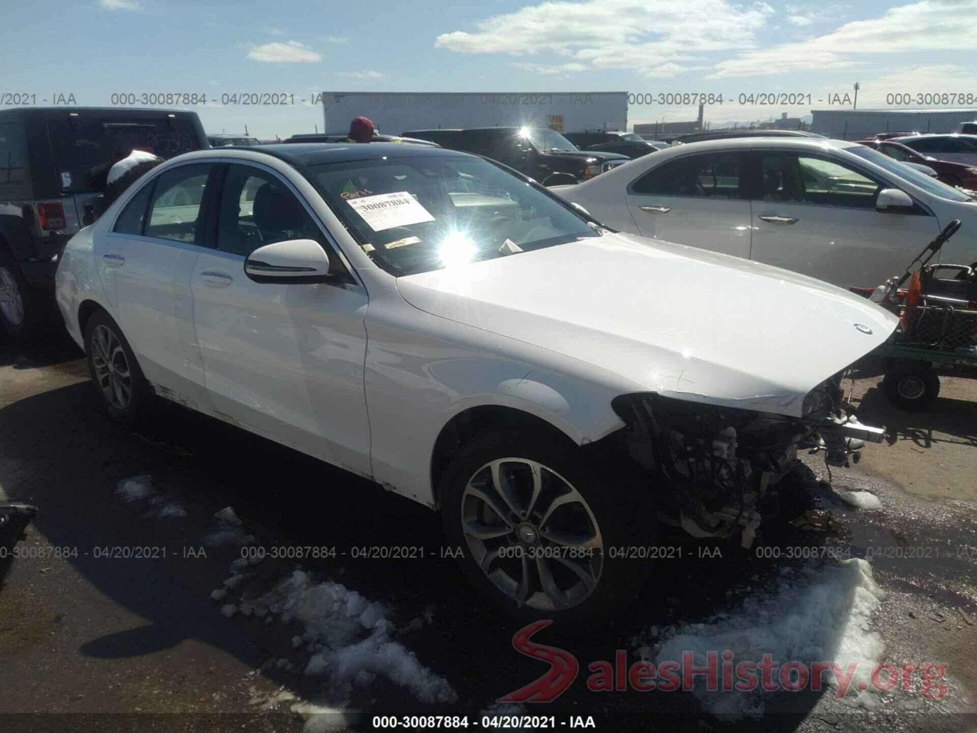 55SWF4KB9GU141433 2016 MERCEDES-BENZ C-CLASS