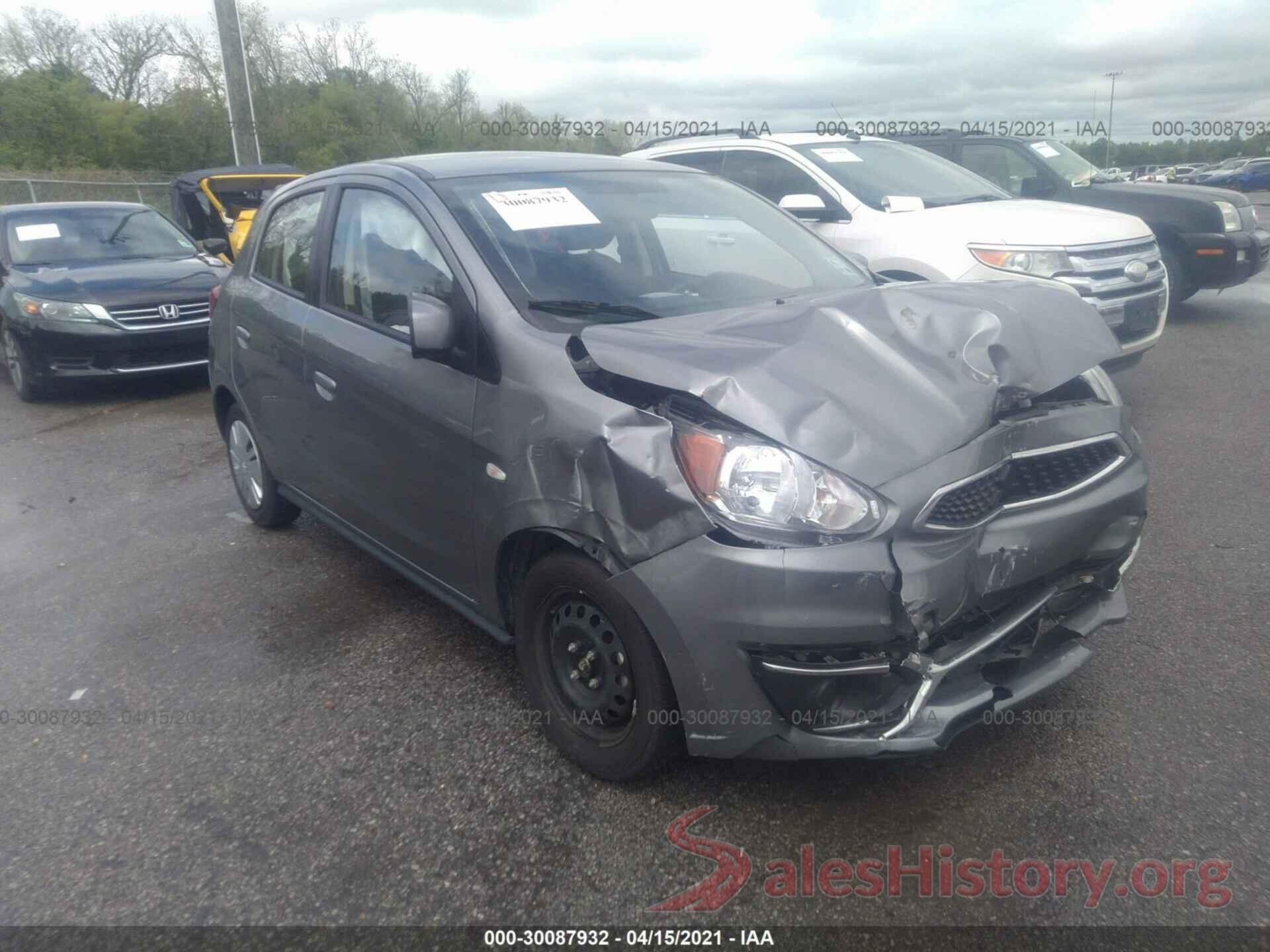 ML32A3HJ3LH003536 2020 MITSUBISHI MIRAGE