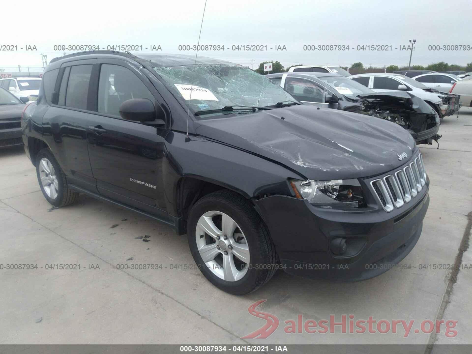 1C4NJCBA6GD568377 2016 JEEP COMPASS