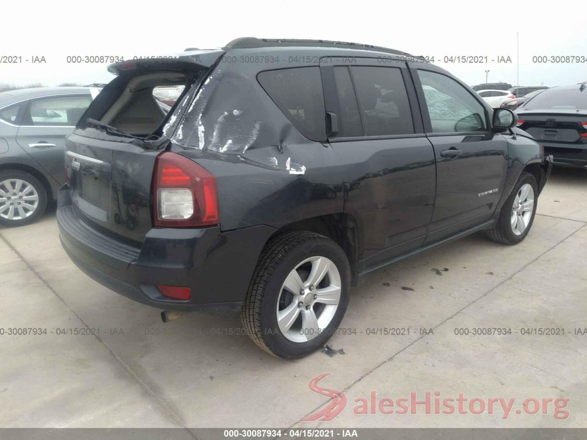 1C4NJCBA6GD568377 2016 JEEP COMPASS