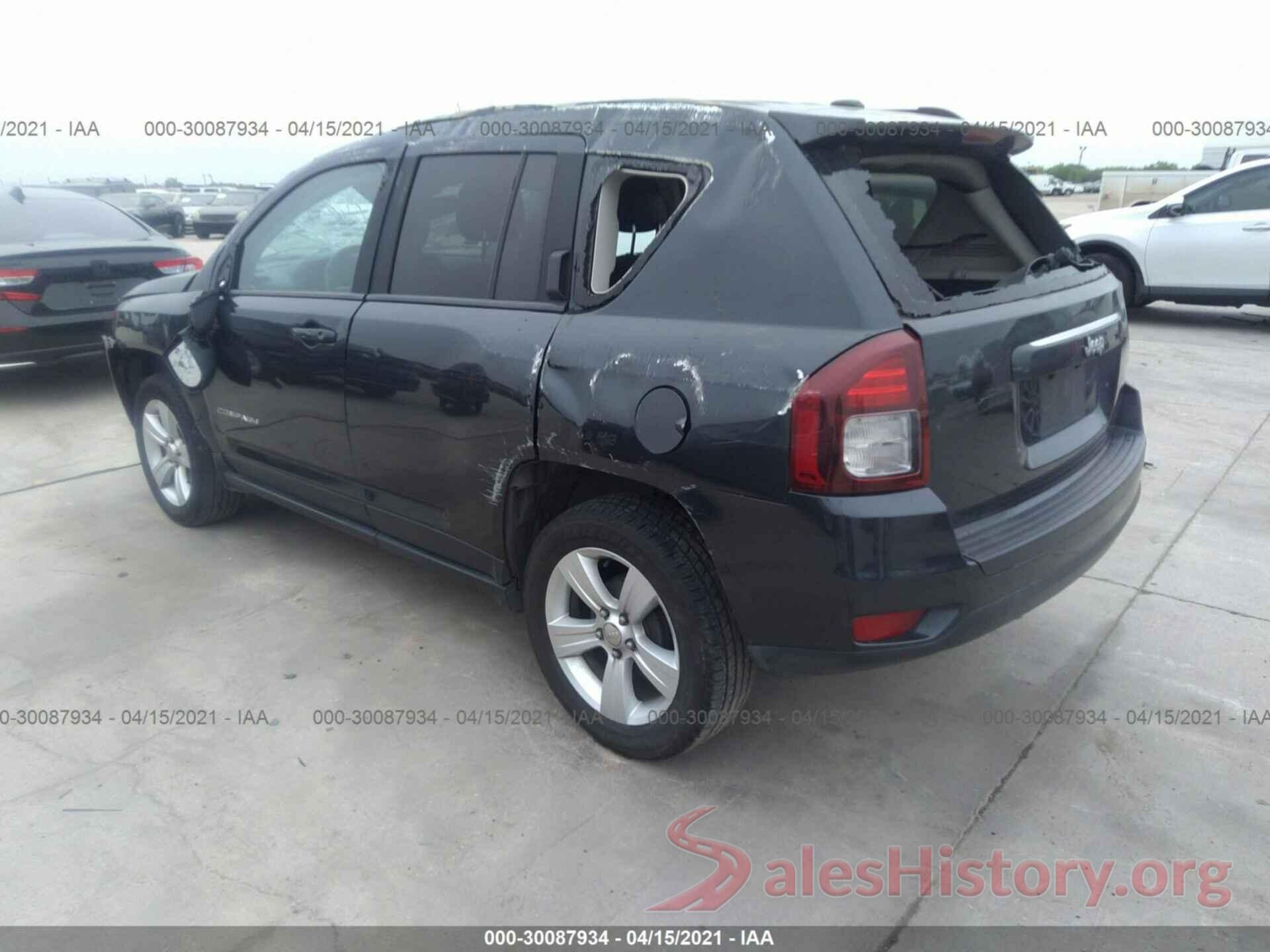 1C4NJCBA6GD568377 2016 JEEP COMPASS