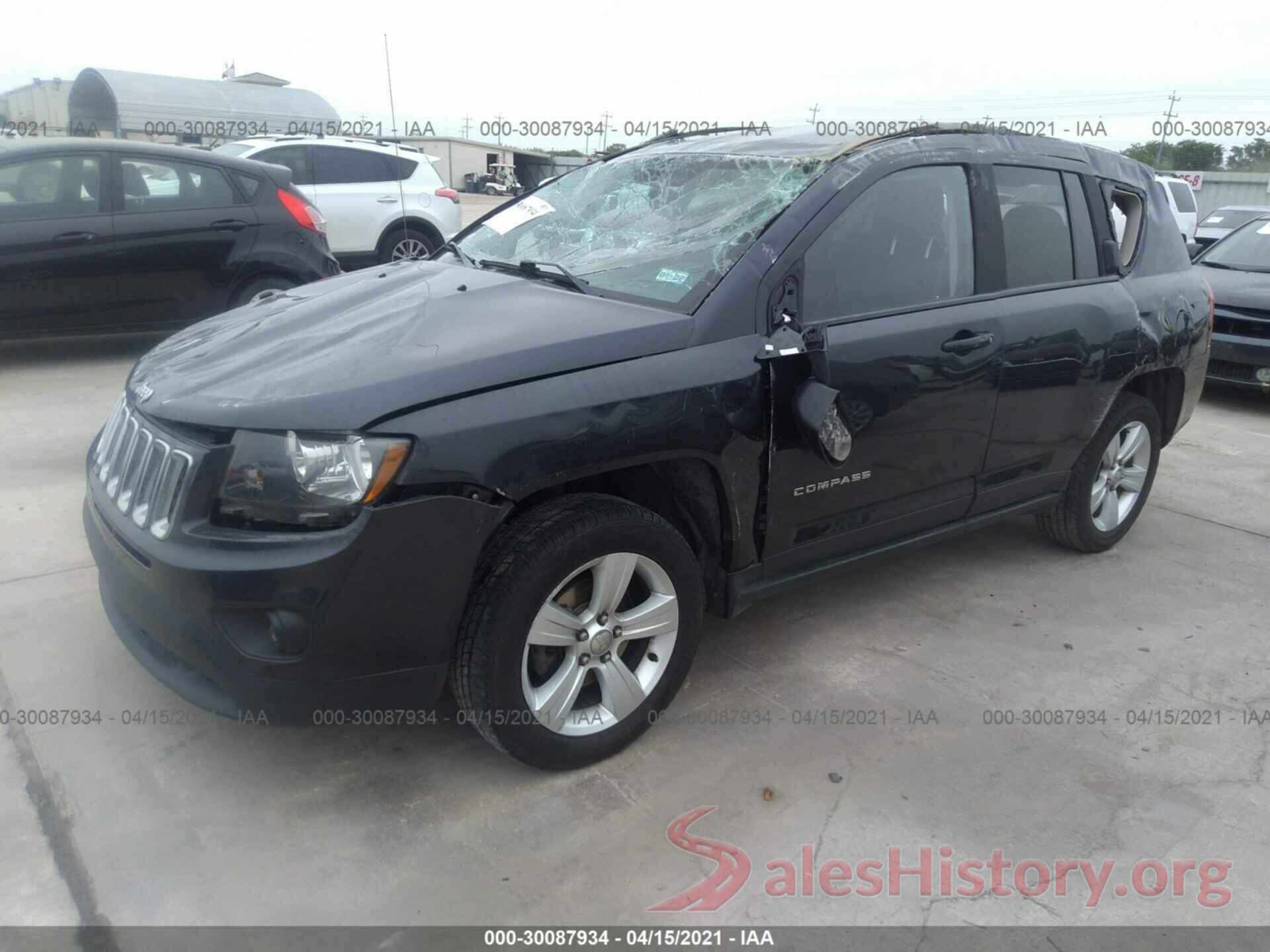 1C4NJCBA6GD568377 2016 JEEP COMPASS