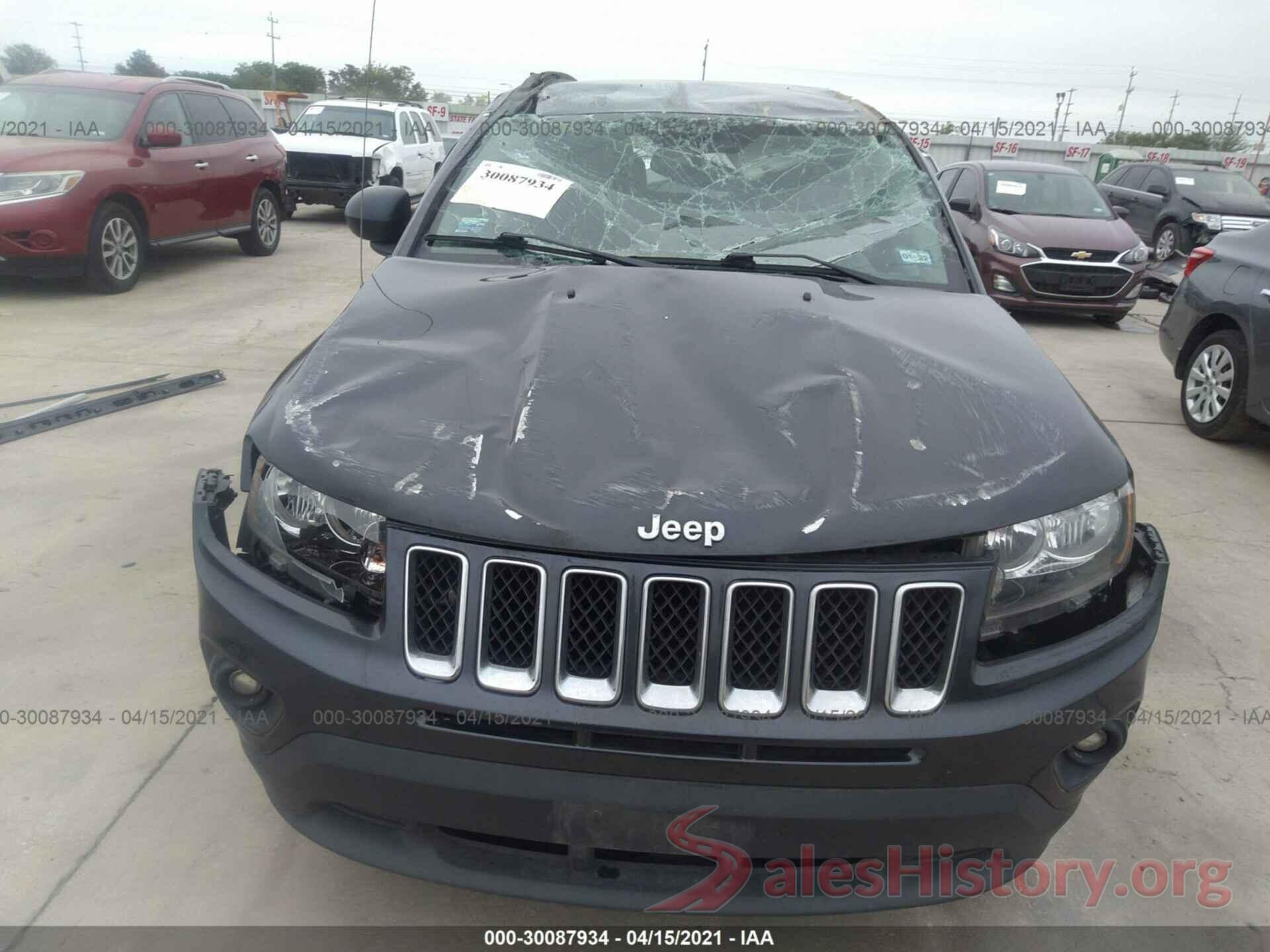 1C4NJCBA6GD568377 2016 JEEP COMPASS