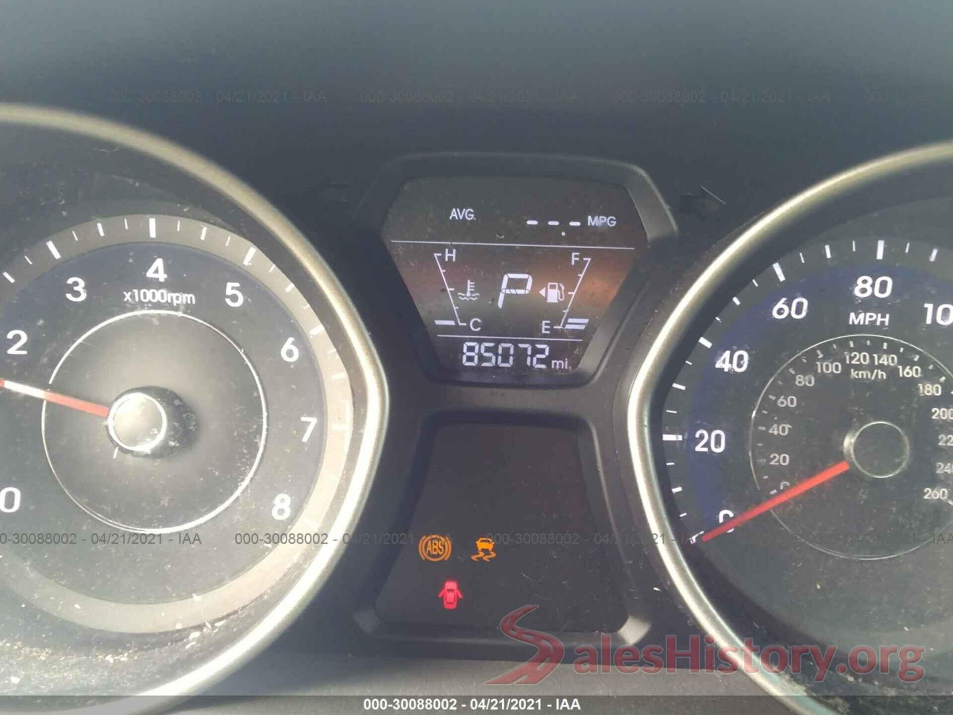 5NPDH4AE1GH783760 2016 HYUNDAI ELANTRA