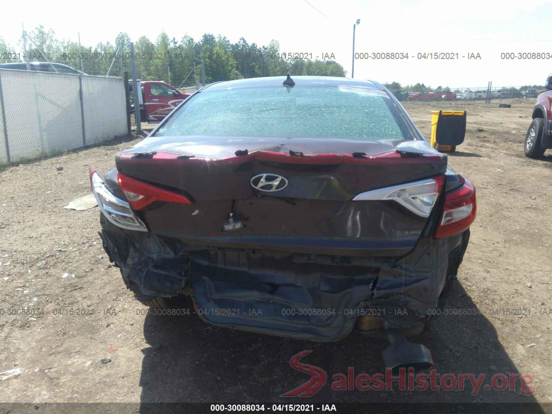 5NPE24AF4GH419136 2016 HYUNDAI SONATA