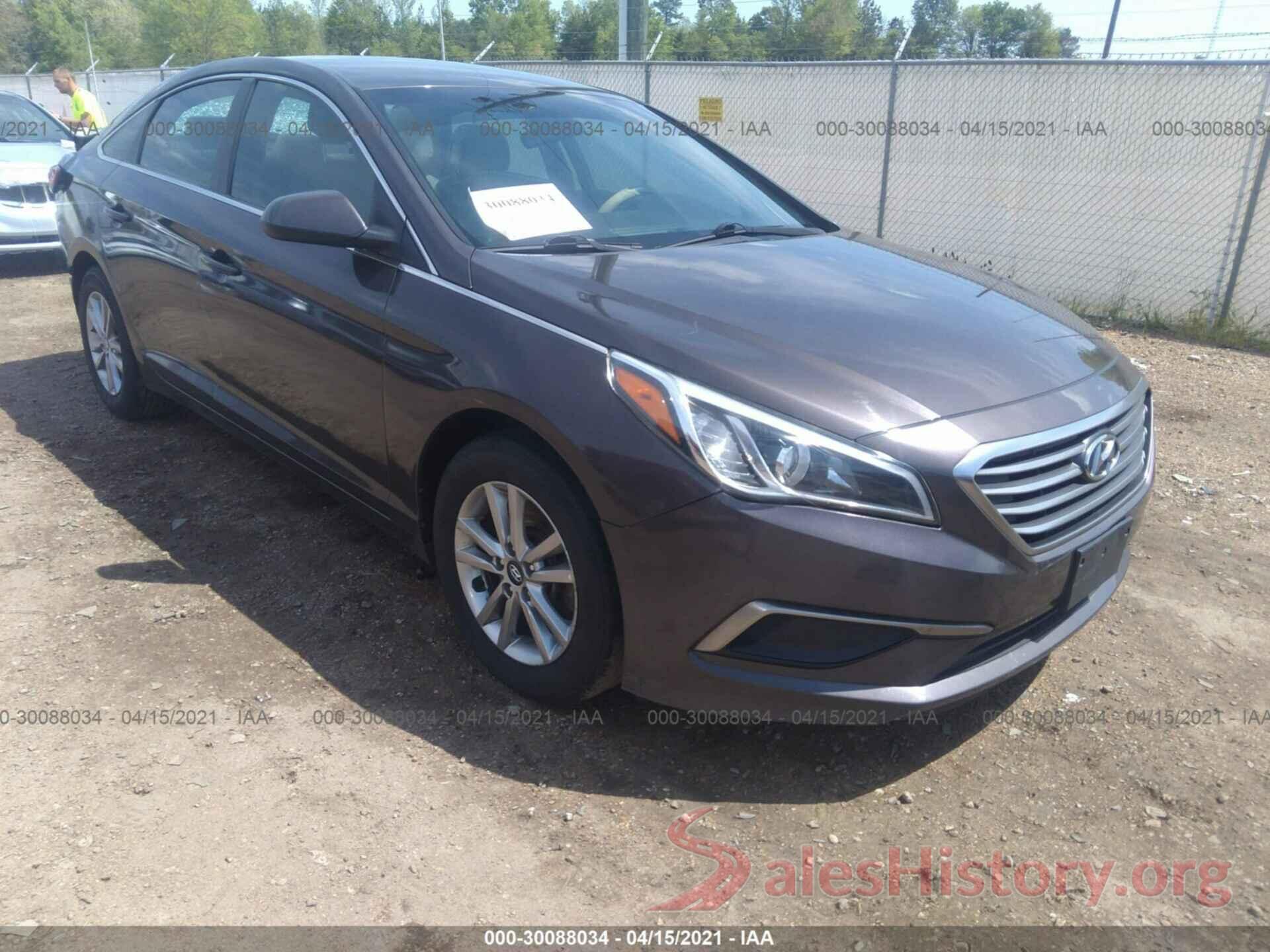 5NPE24AF4GH419136 2016 HYUNDAI SONATA