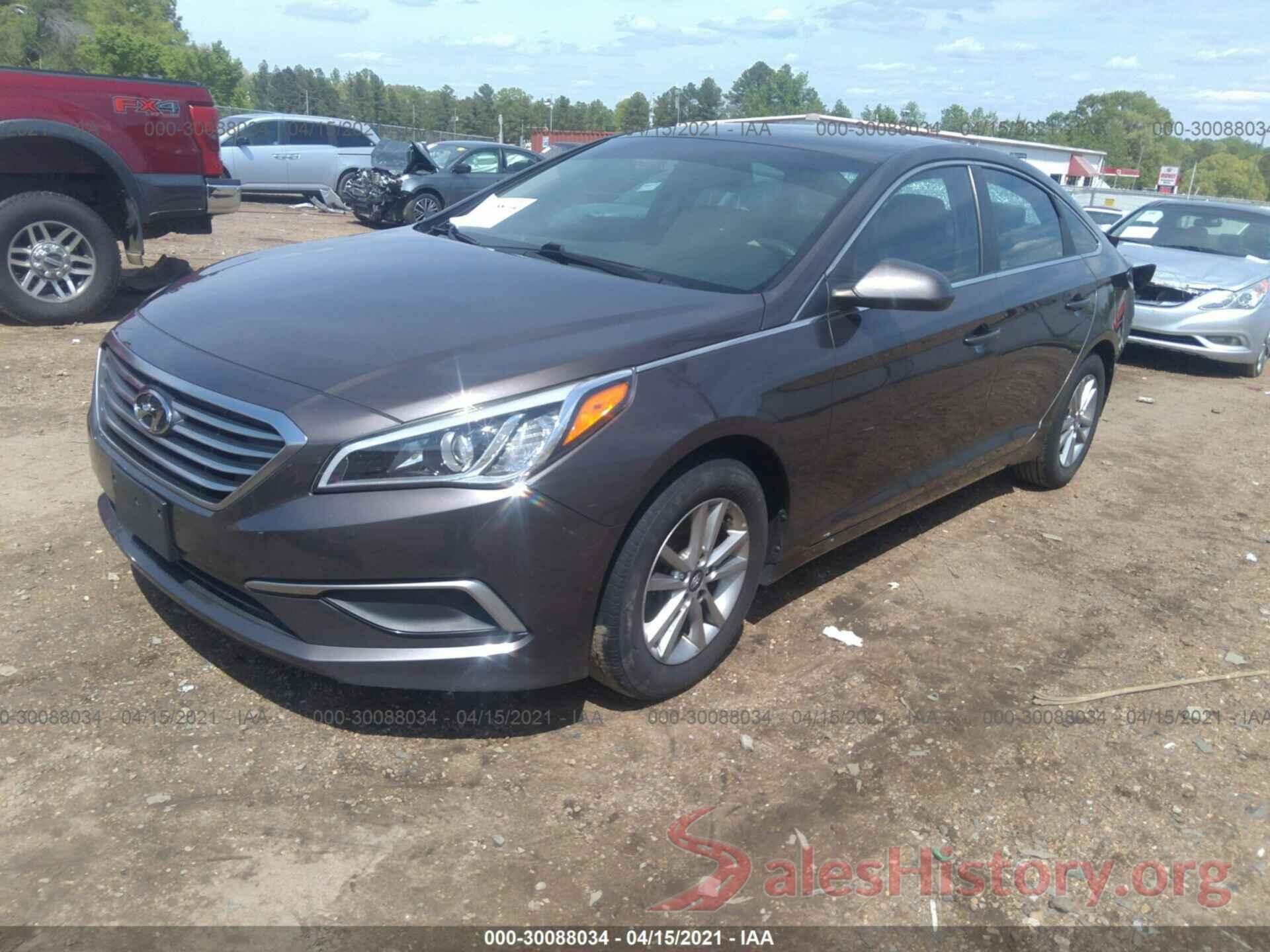 5NPE24AF4GH419136 2016 HYUNDAI SONATA