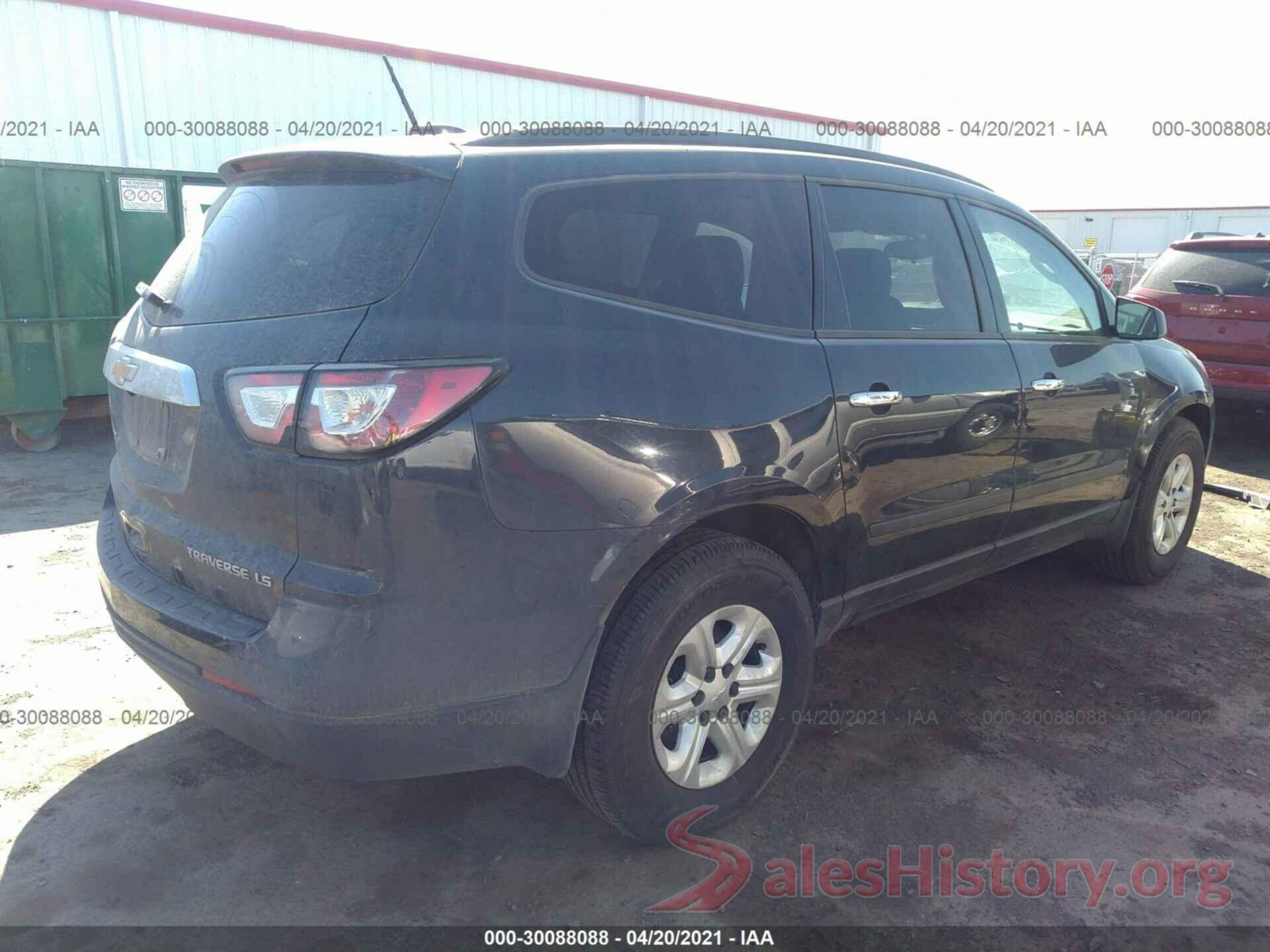 1GNKVFEDXGJ107240 2016 CHEVROLET TRAVERSE