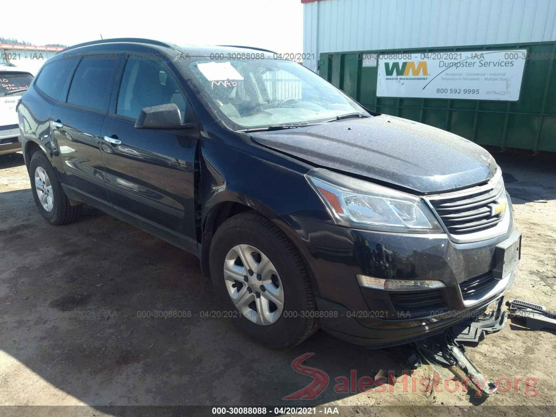 1GNKVFEDXGJ107240 2016 CHEVROLET TRAVERSE