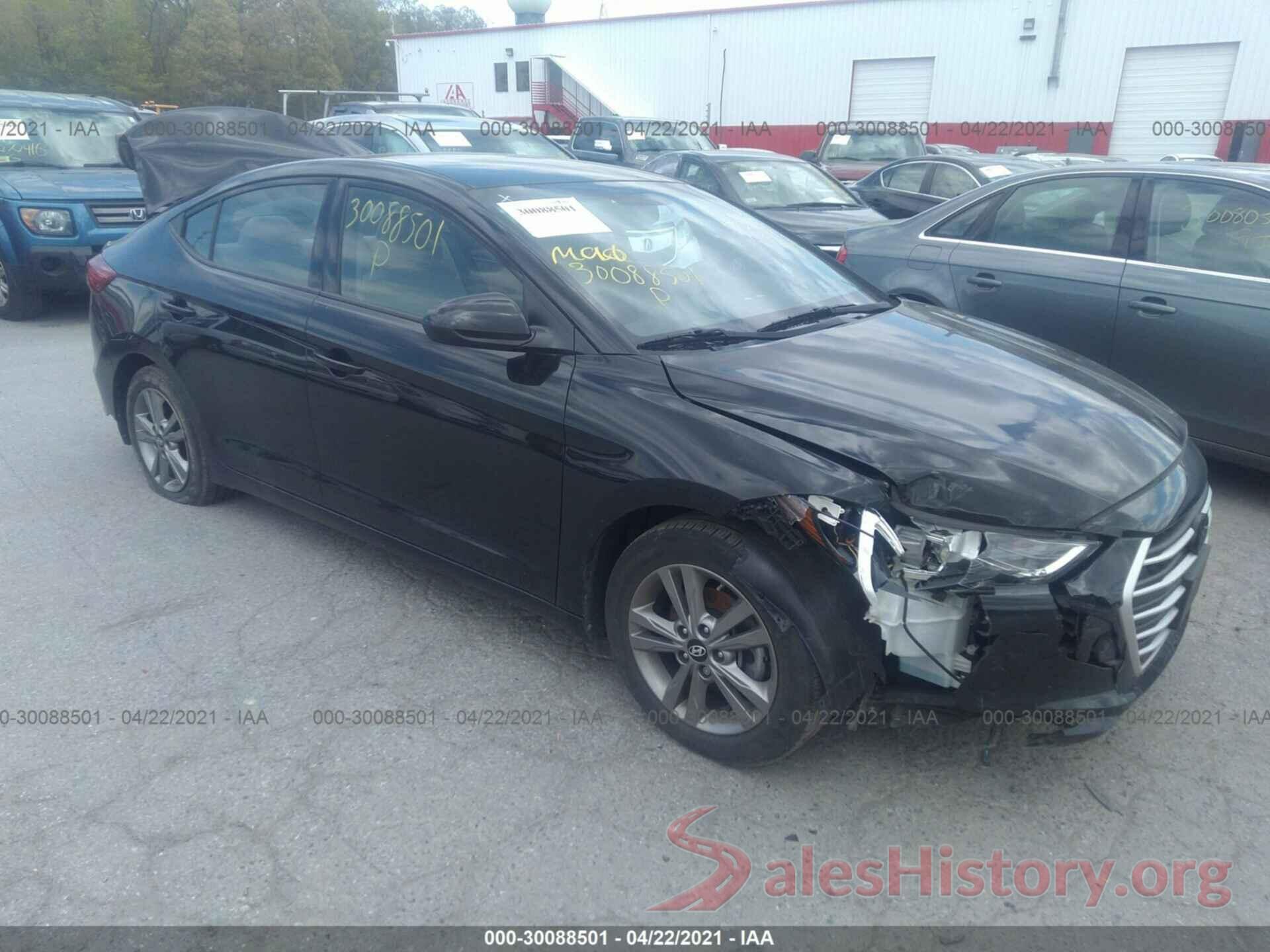 5NPD84LF5JH277300 2018 HYUNDAI ELANTRA