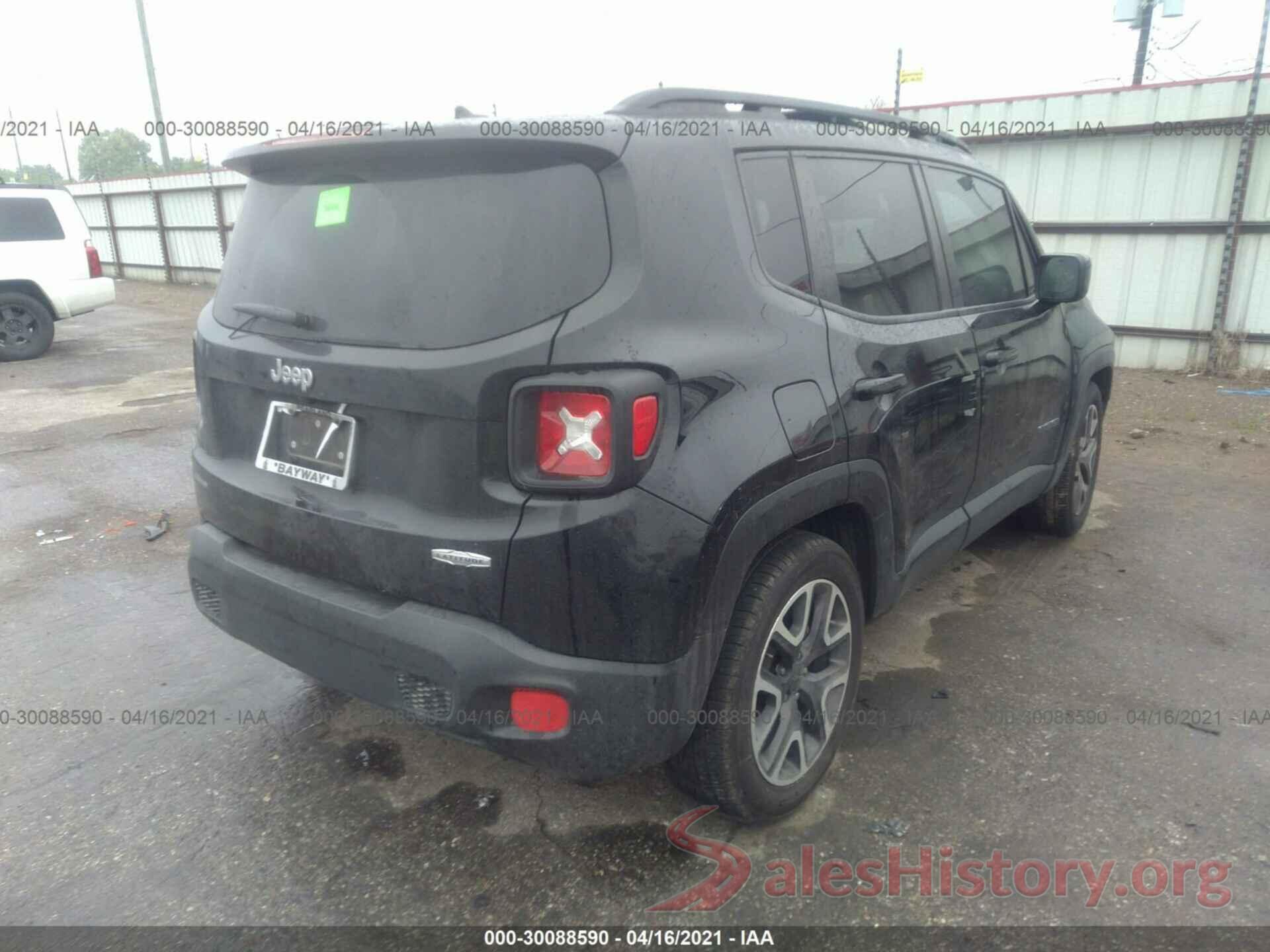 ZACCJABT4GPE23501 2016 JEEP RENEGADE