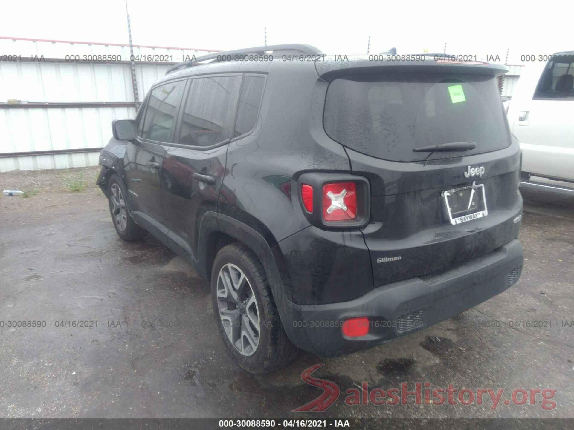 ZACCJABT4GPE23501 2016 JEEP RENEGADE