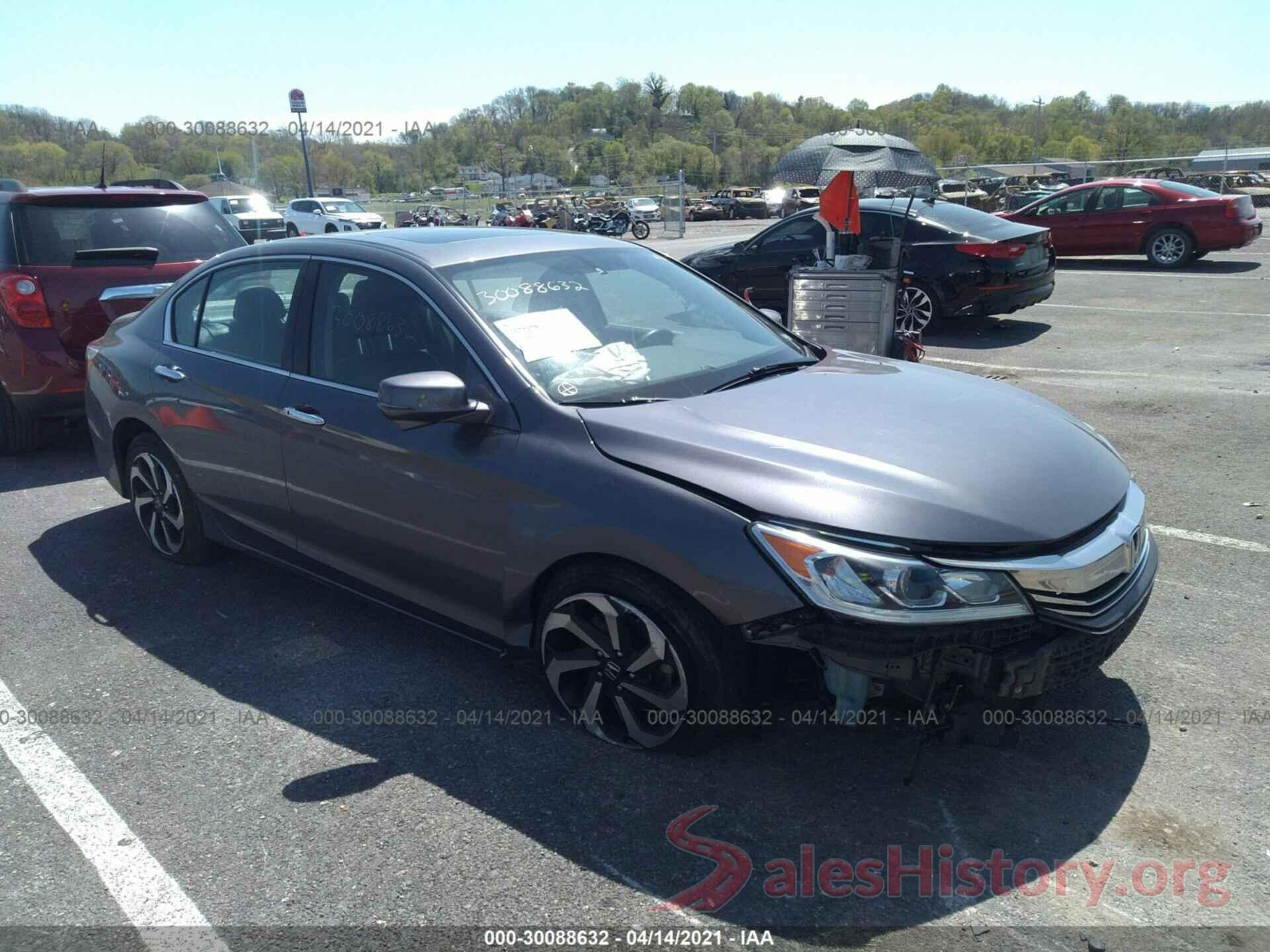 1HGCR2F83GA157510 2016 HONDA ACCORD SEDAN