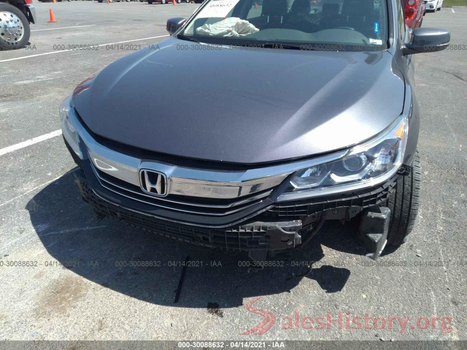 1HGCR2F83GA157510 2016 HONDA ACCORD SEDAN