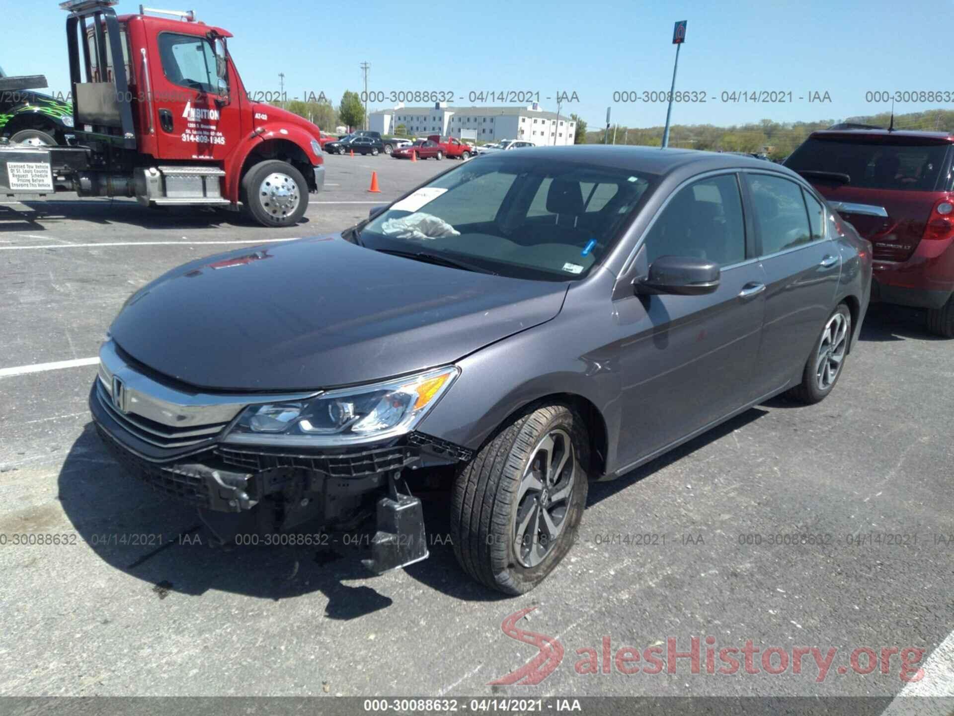 1HGCR2F83GA157510 2016 HONDA ACCORD SEDAN