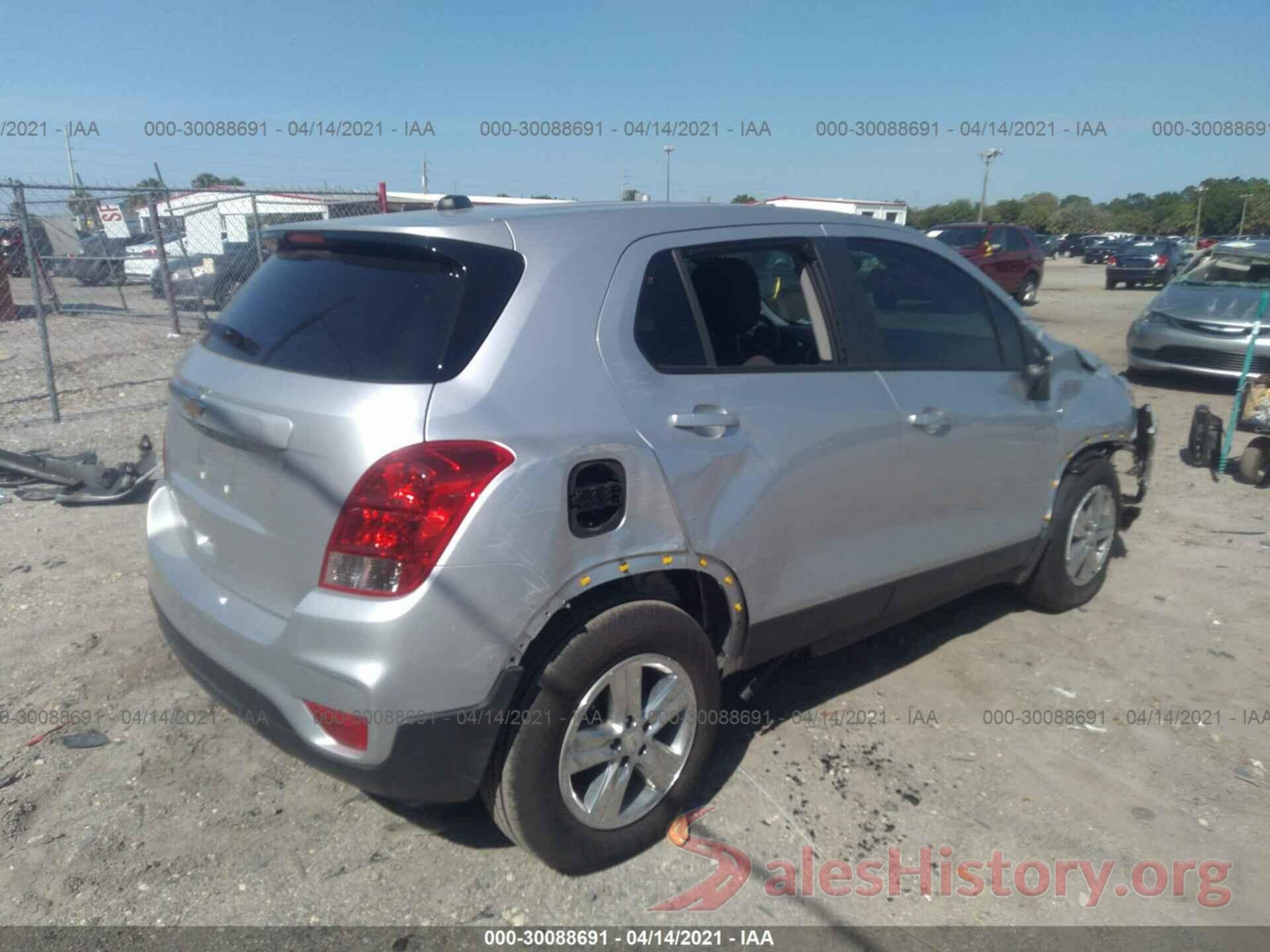 KL7CJKSB0LB024177 2020 CHEVROLET TRAX