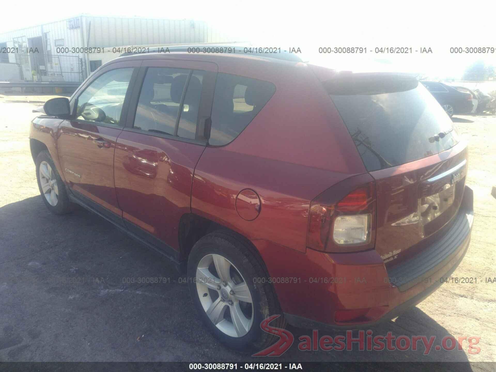 1C4NJCBAXGD742760 2016 JEEP COMPASS