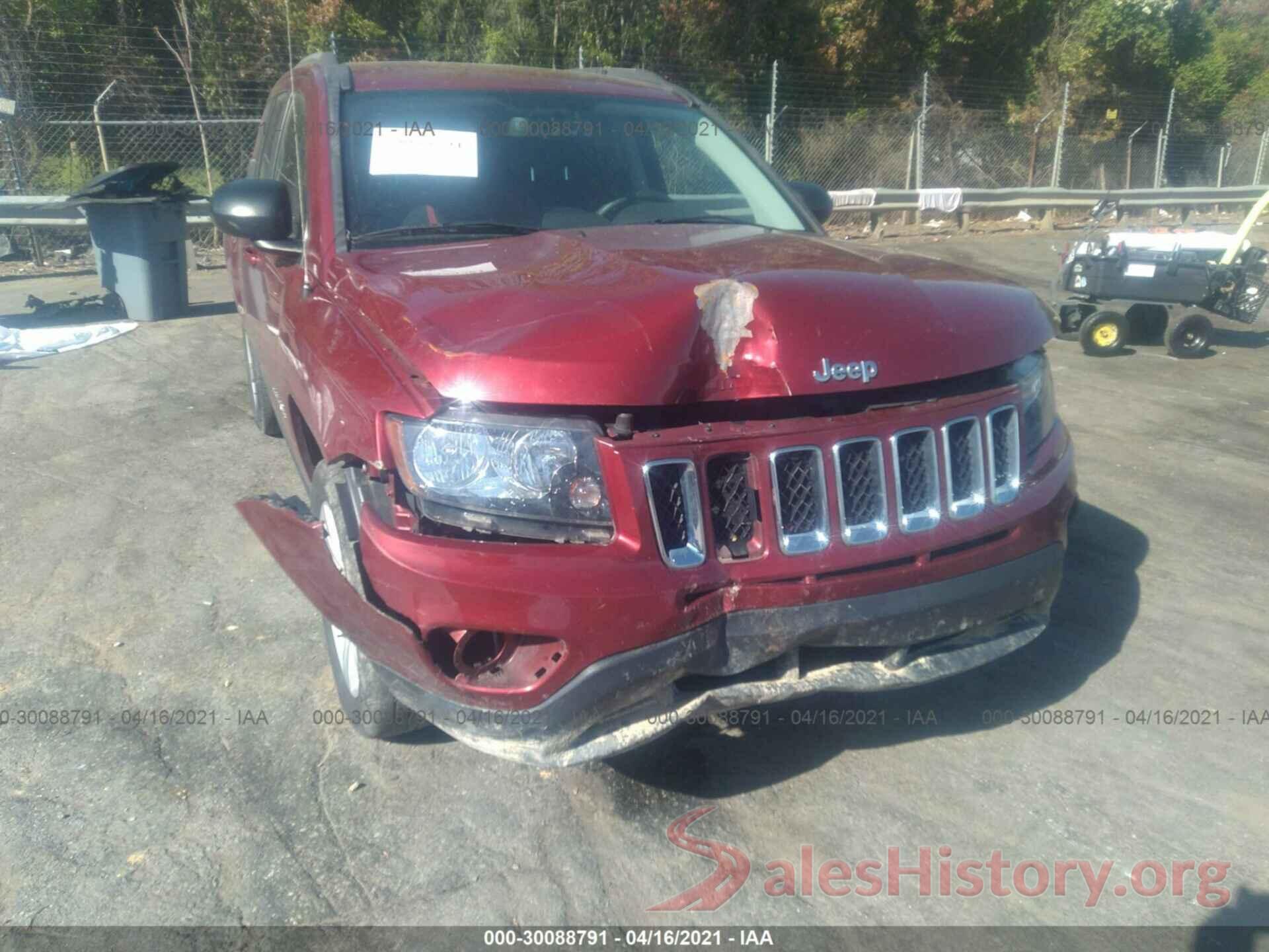 1C4NJCBAXGD742760 2016 JEEP COMPASS