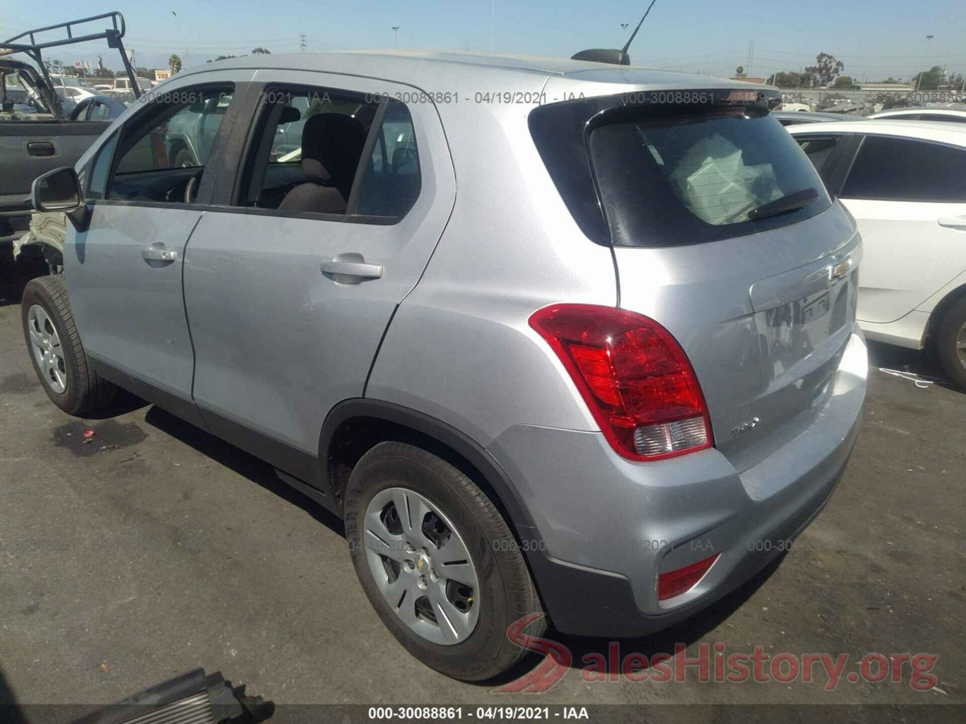 3GNCJKSB2HL265044 2017 CHEVROLET TRAX