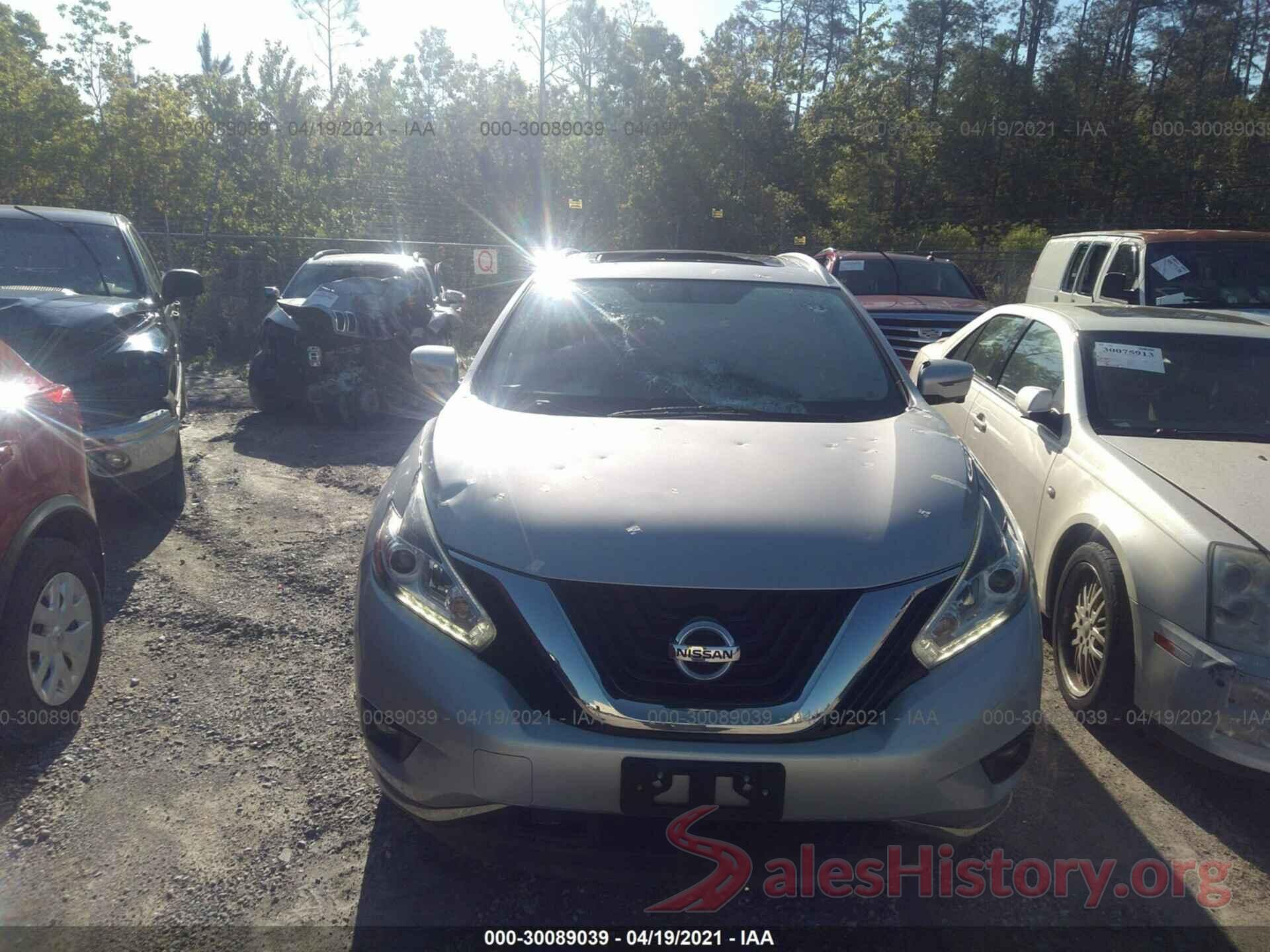 5N1AZ2MH3GN137349 2016 NISSAN MURANO