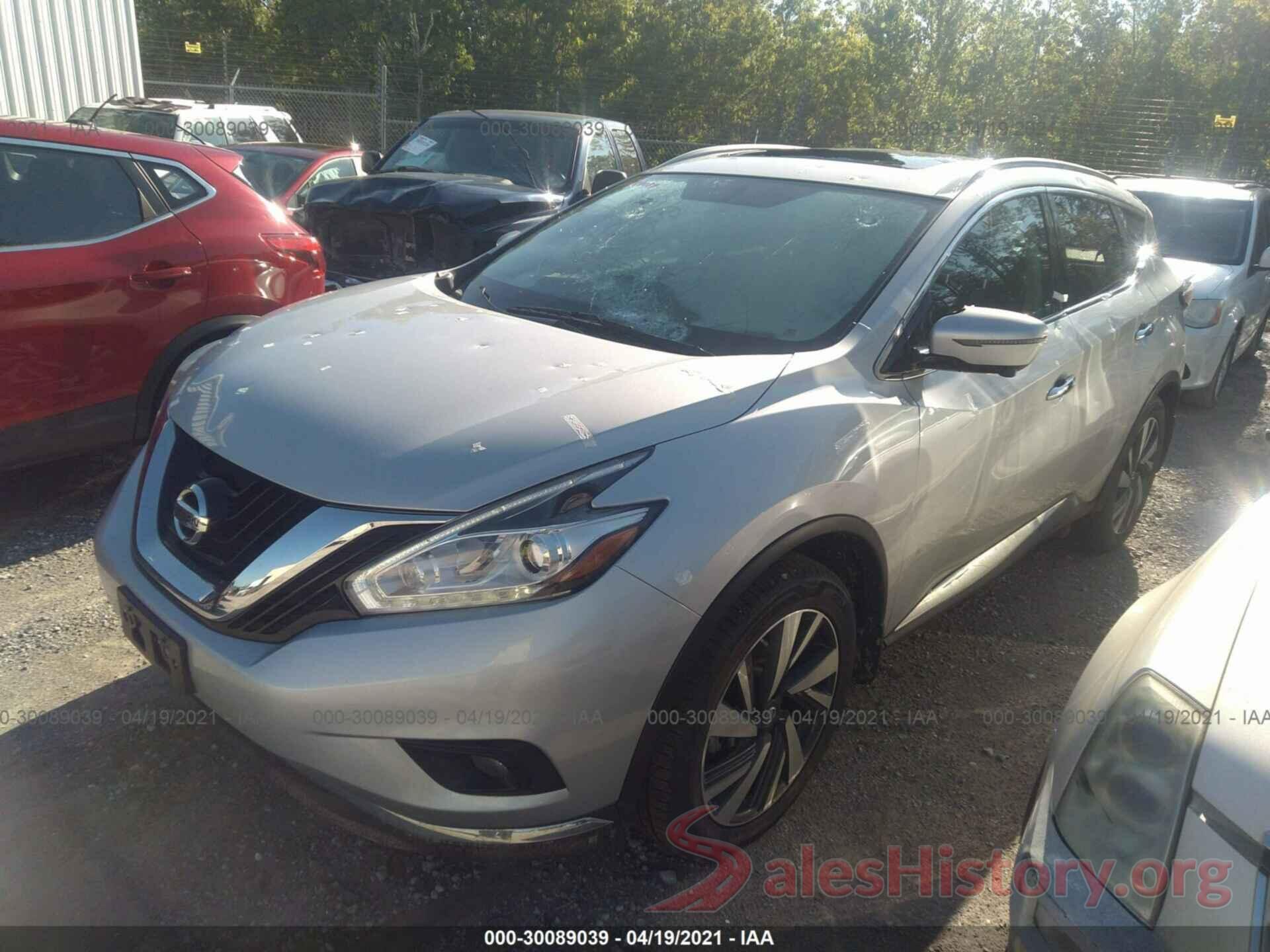 5N1AZ2MH3GN137349 2016 NISSAN MURANO