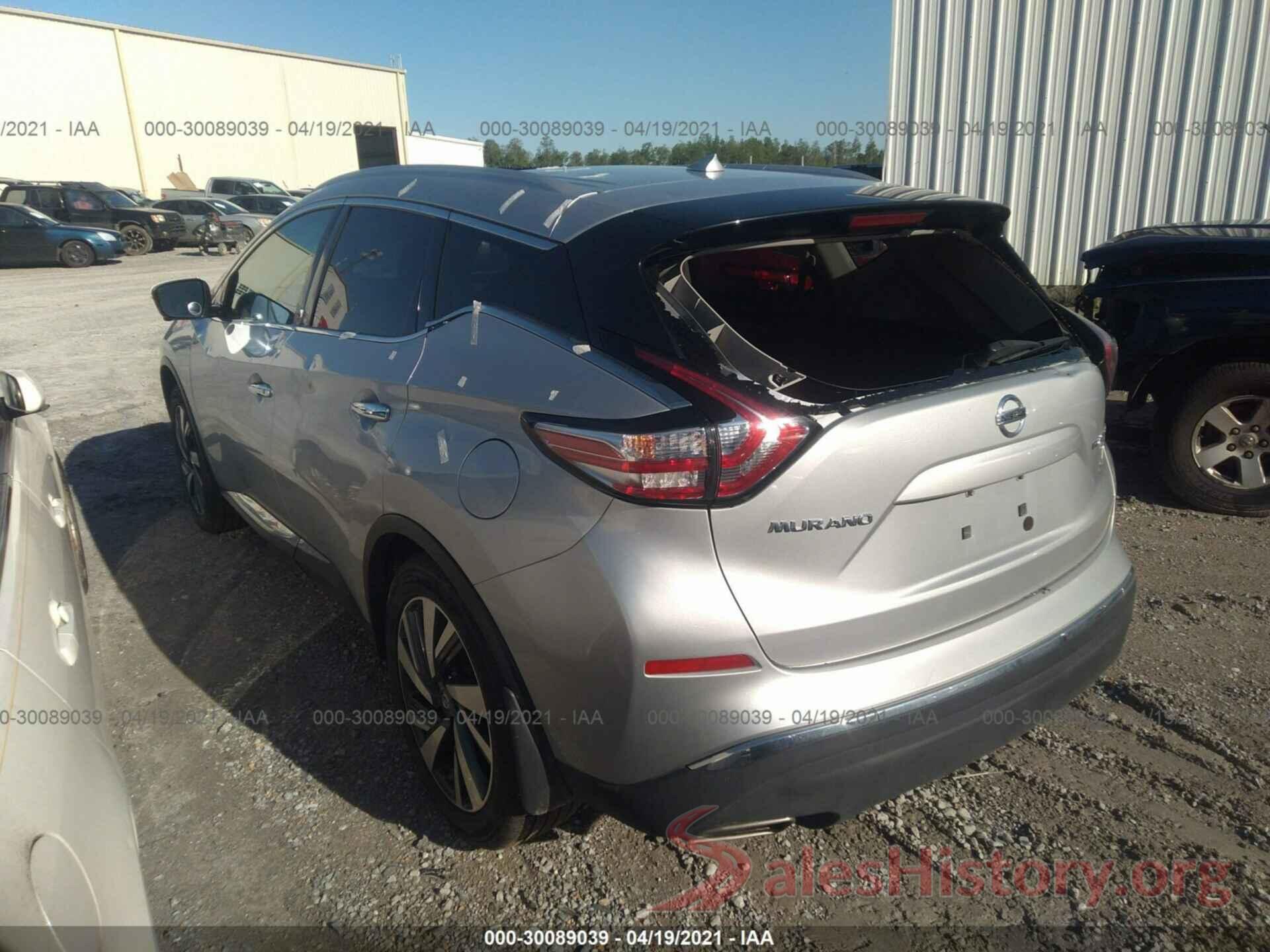 5N1AZ2MH3GN137349 2016 NISSAN MURANO