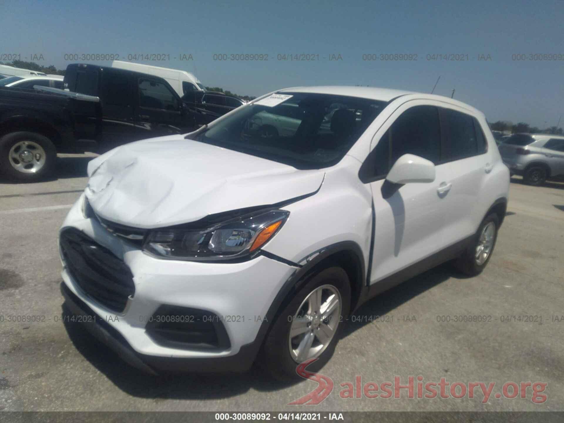 3GNCJKSB8KL267744 2019 CHEVROLET TRAX