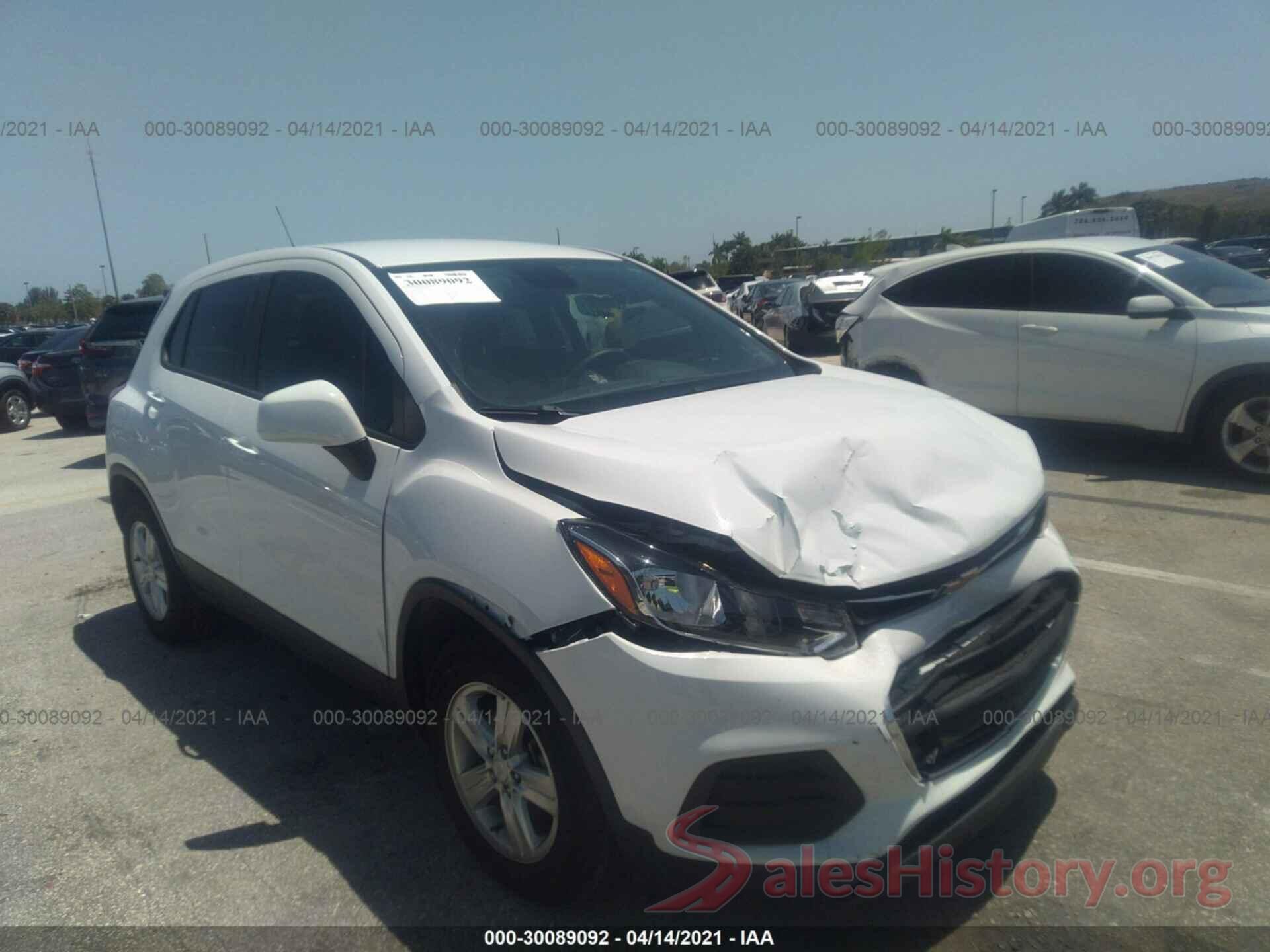 3GNCJKSB8KL267744 2019 CHEVROLET TRAX