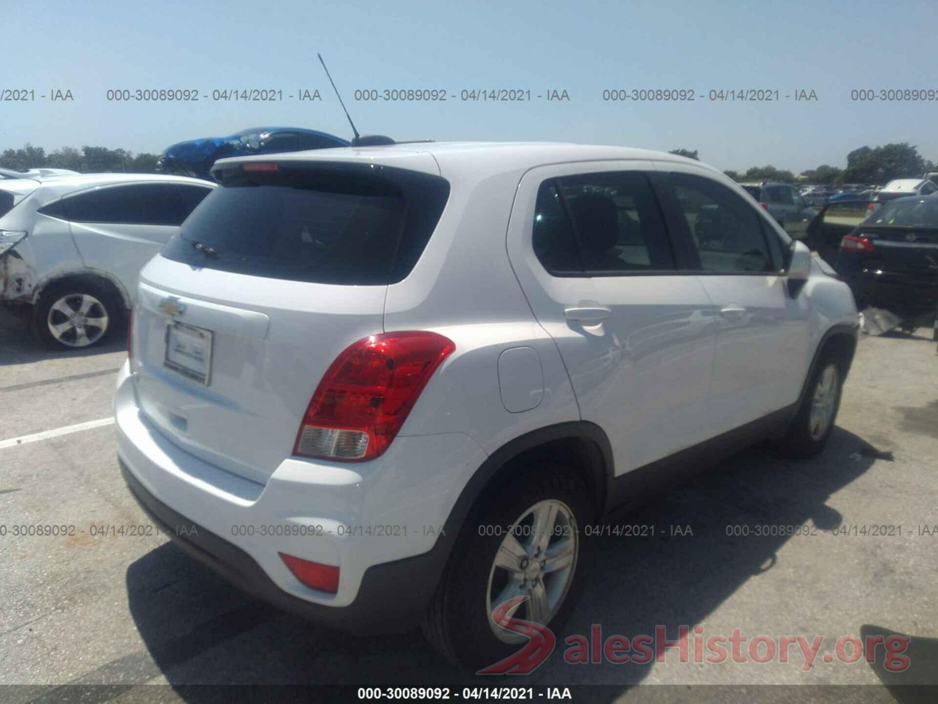 3GNCJKSB8KL267744 2019 CHEVROLET TRAX