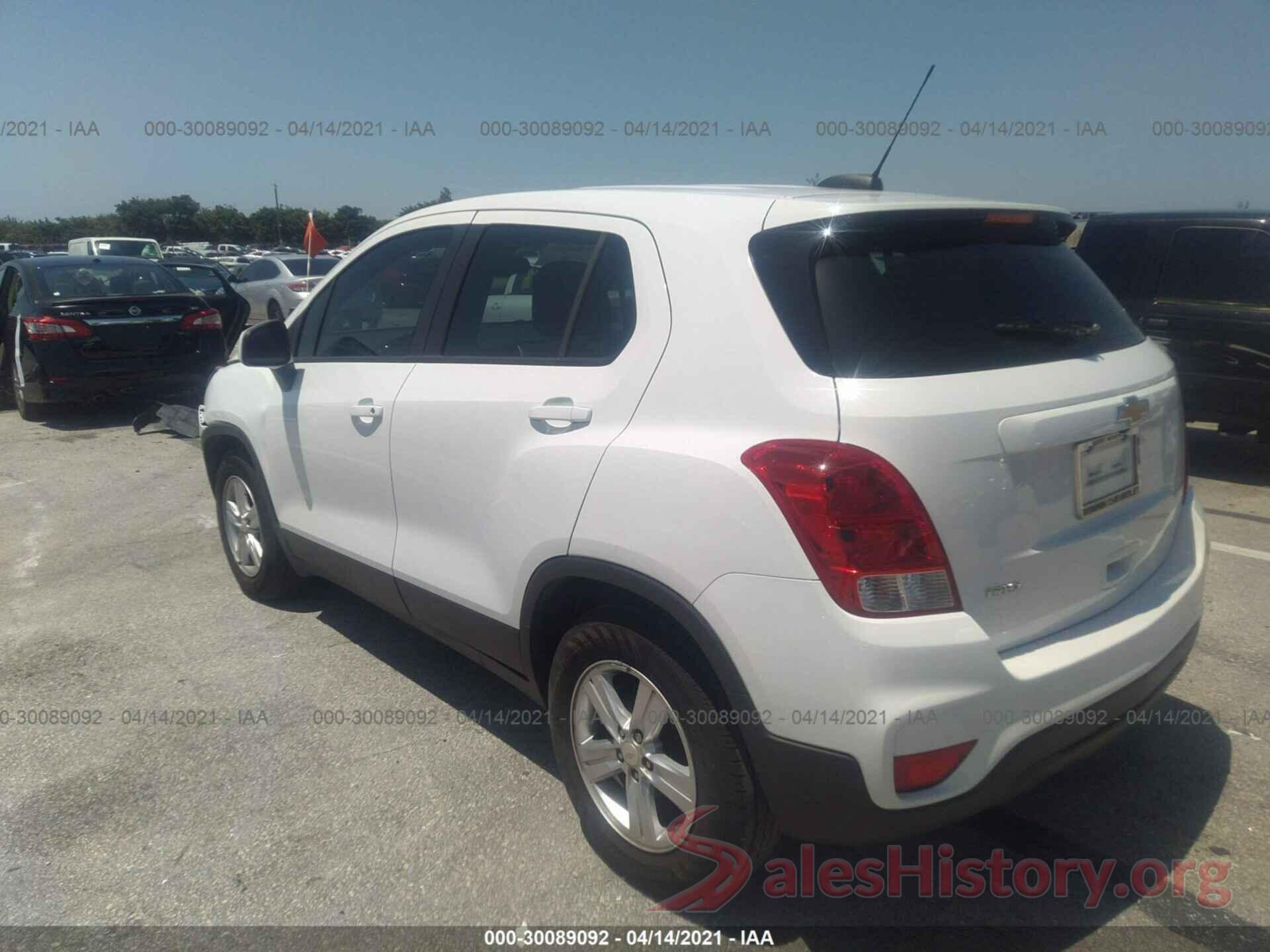 3GNCJKSB8KL267744 2019 CHEVROLET TRAX