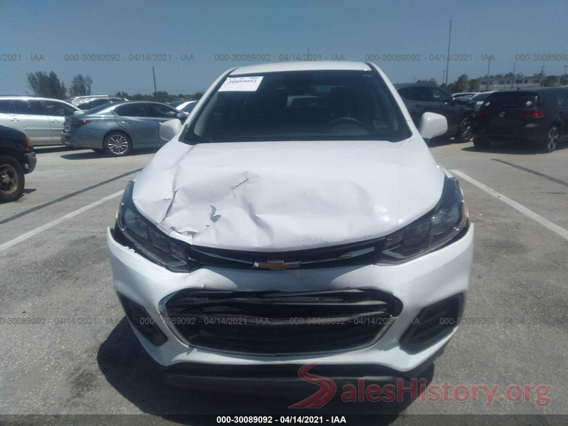 3GNCJKSB8KL267744 2019 CHEVROLET TRAX