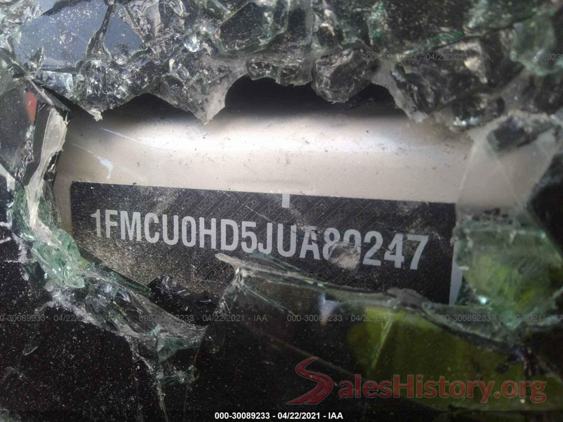 1FMCU0HD5JUA80247 2018 FORD ESCAPE