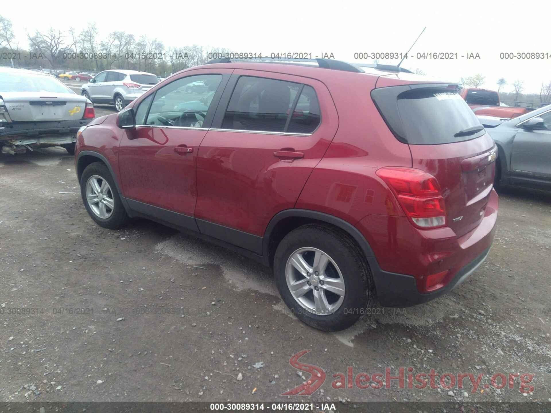 3GNCJLSB4KL356314 2019 CHEVROLET TRAX