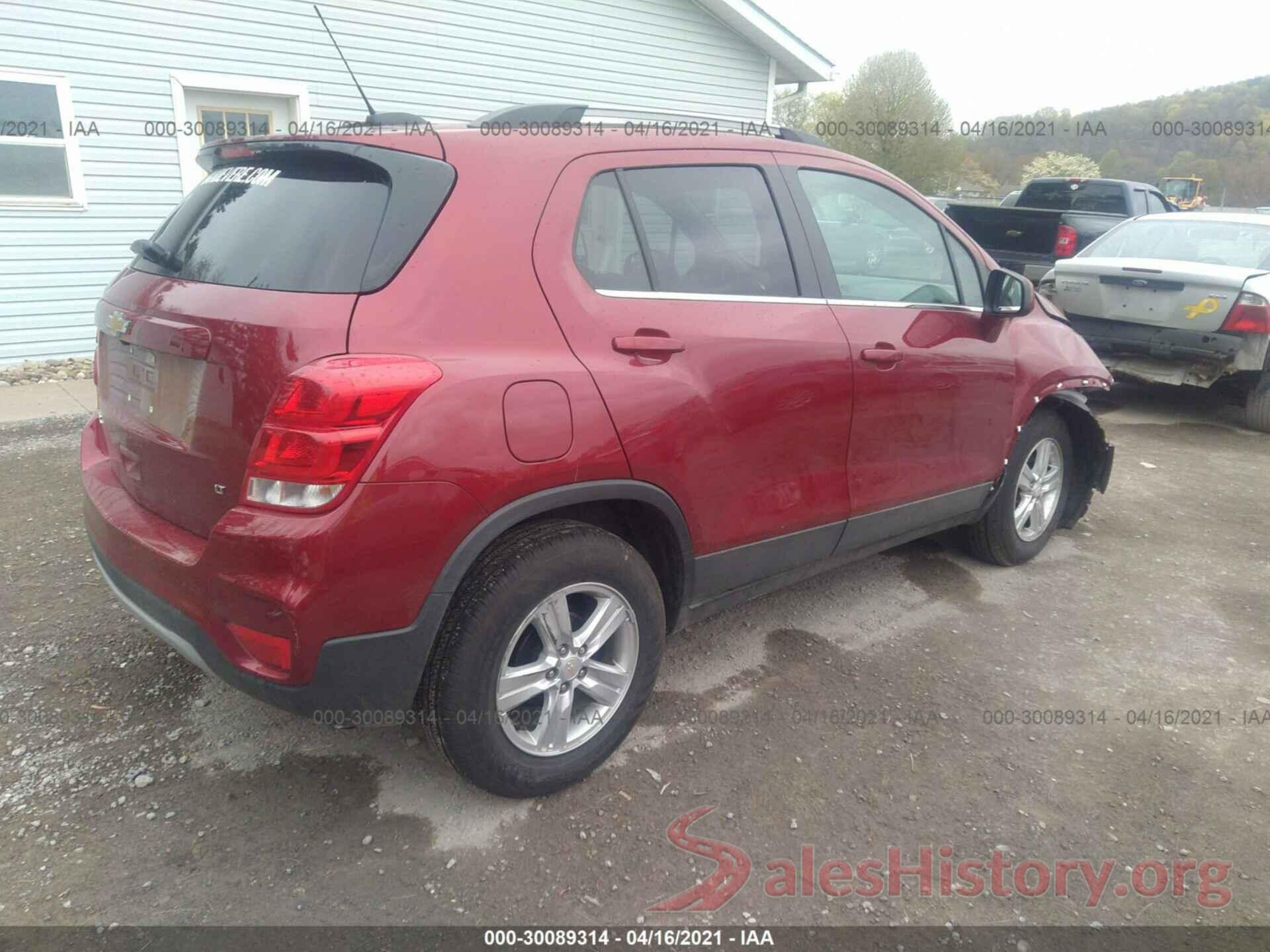 3GNCJLSB4KL356314 2019 CHEVROLET TRAX