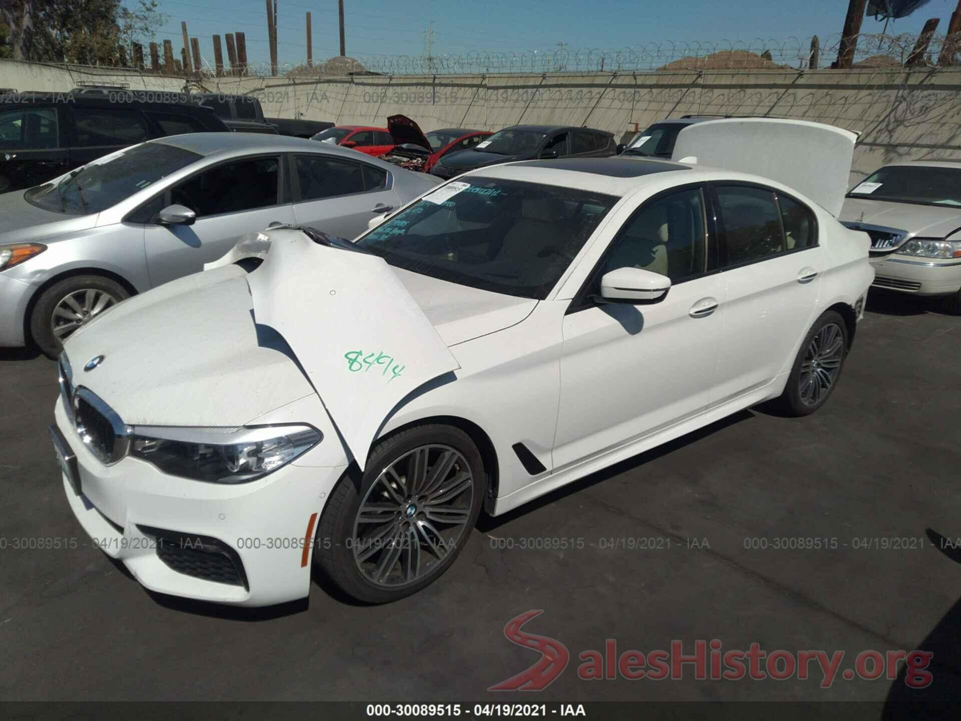 WBAJA5C34HG896338 2017 BMW 5 SERIES