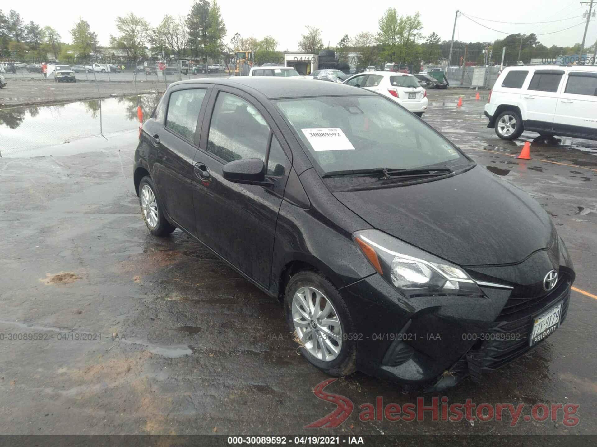 VNKKTUD35JA090387 2018 TOYOTA YARIS