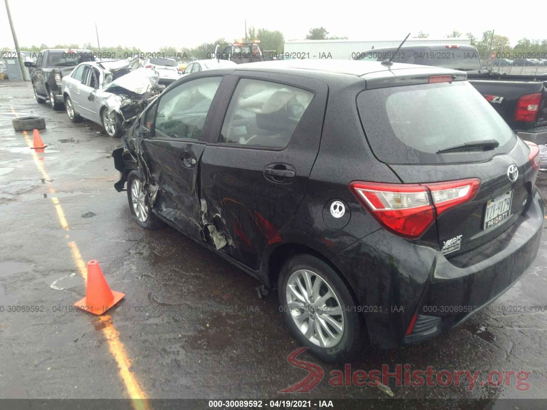 VNKKTUD35JA090387 2018 TOYOTA YARIS